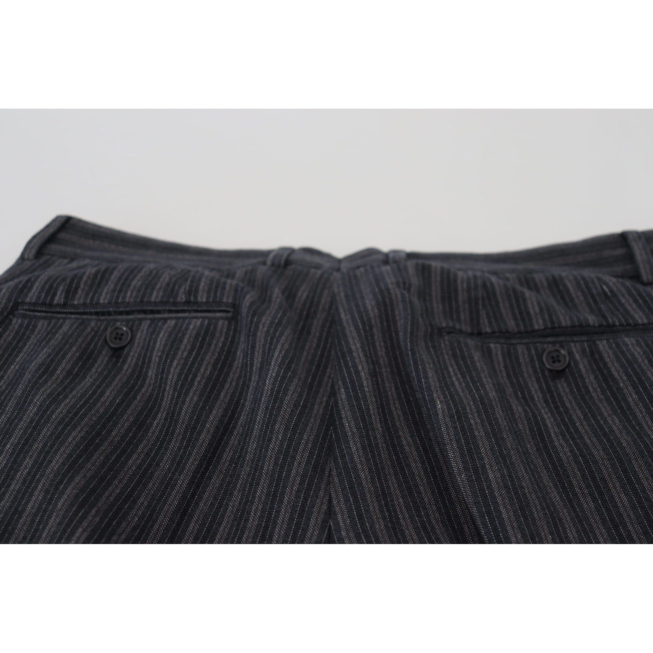 Elegant Striped Chino Dress Pants