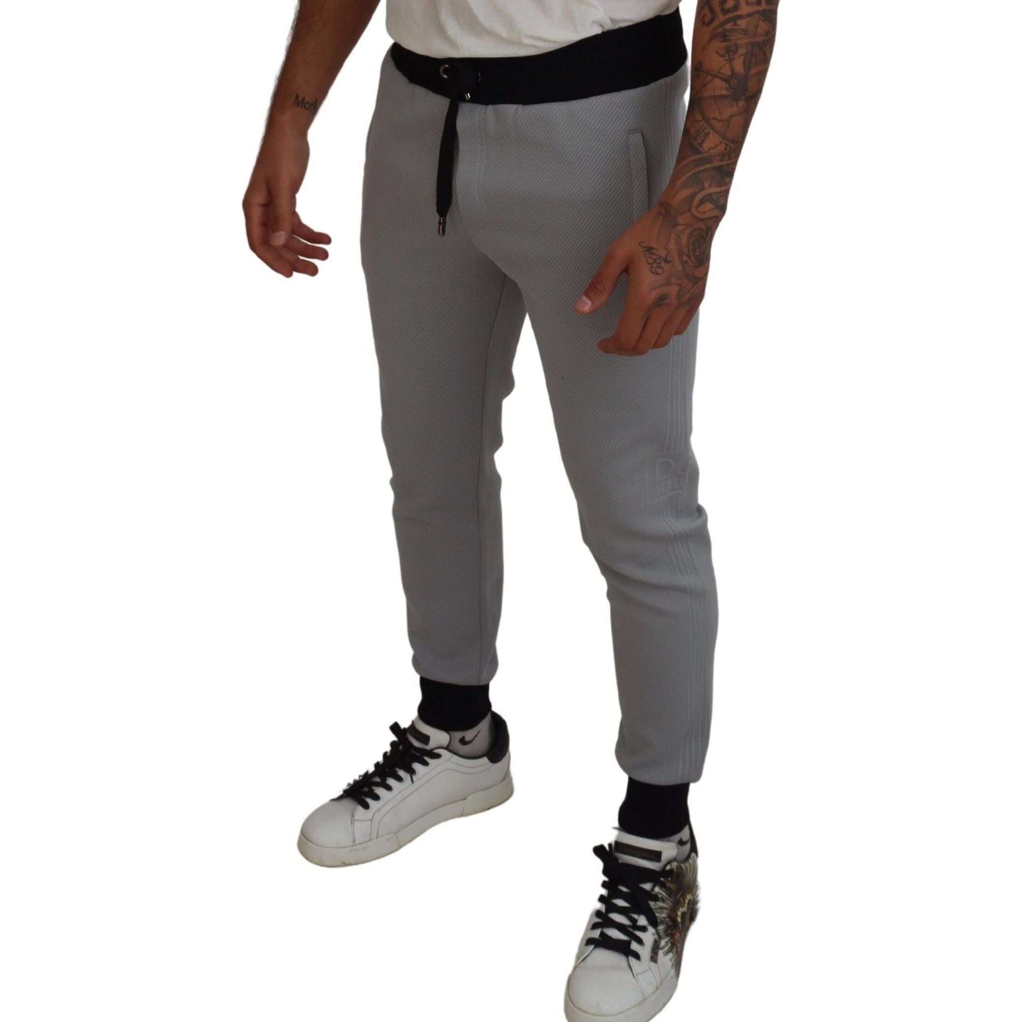 Elegant Grey Jogger Pants