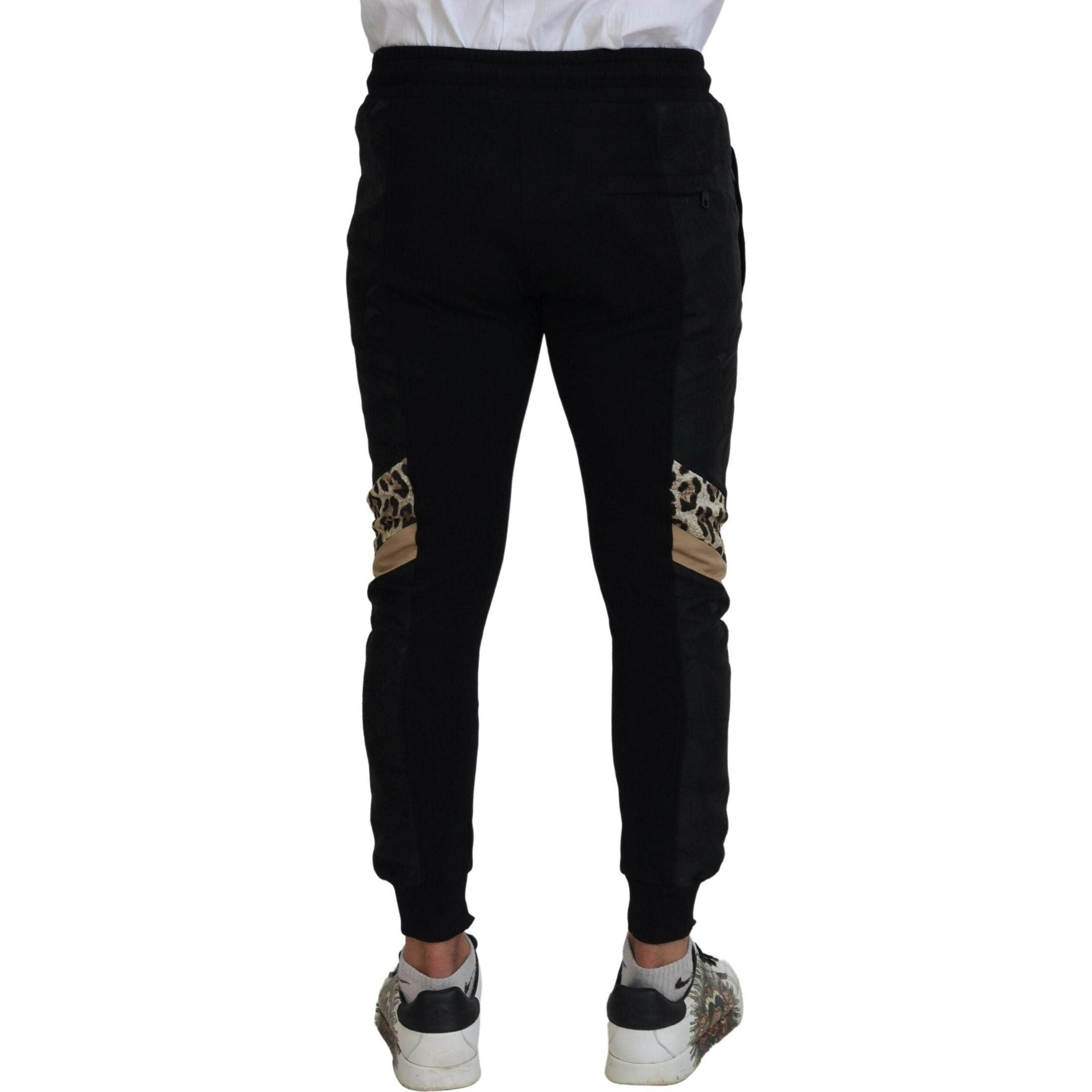 Elegant Black Jogger Pants for the Modern Man