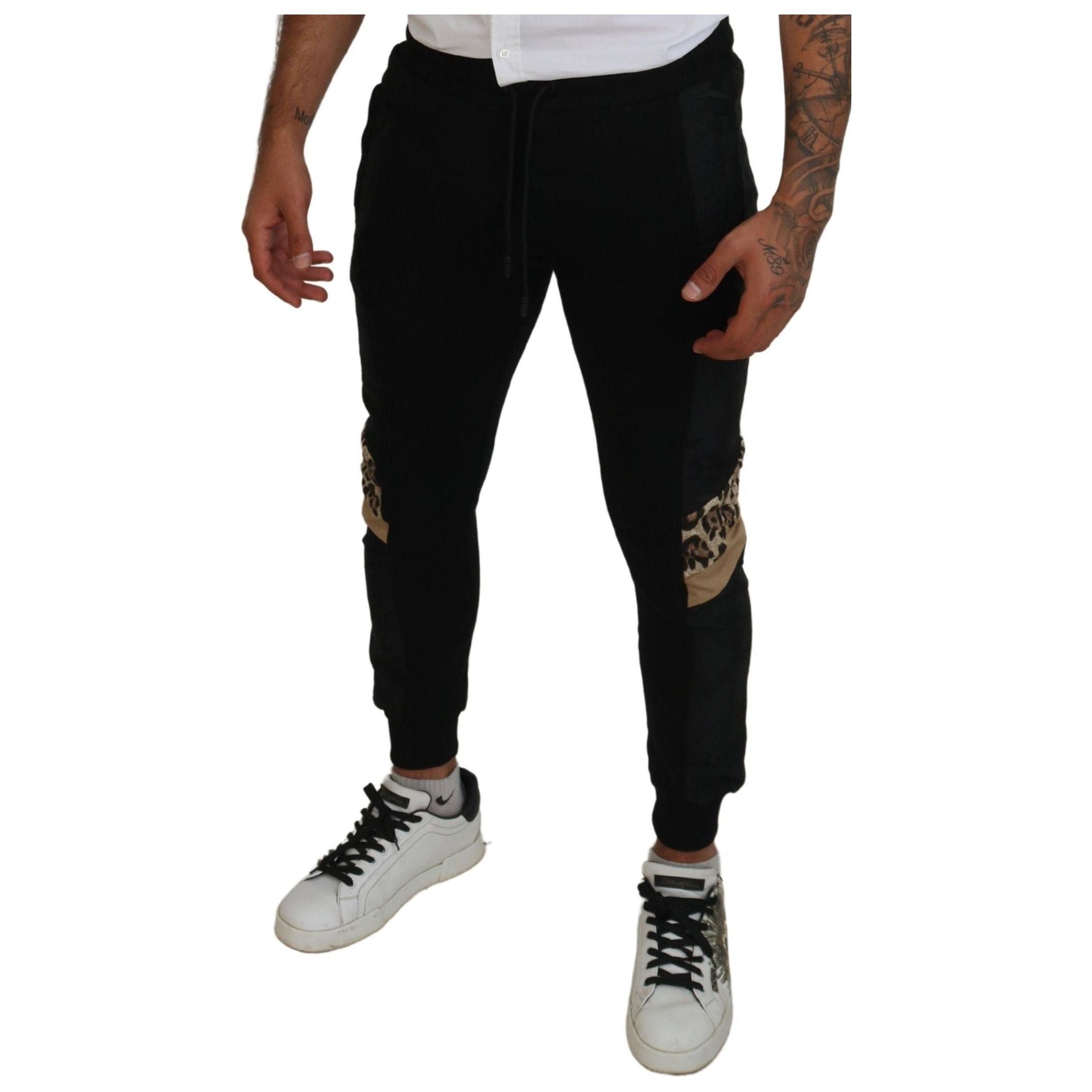 Elegant Black Jogger Pants for the Modern Man