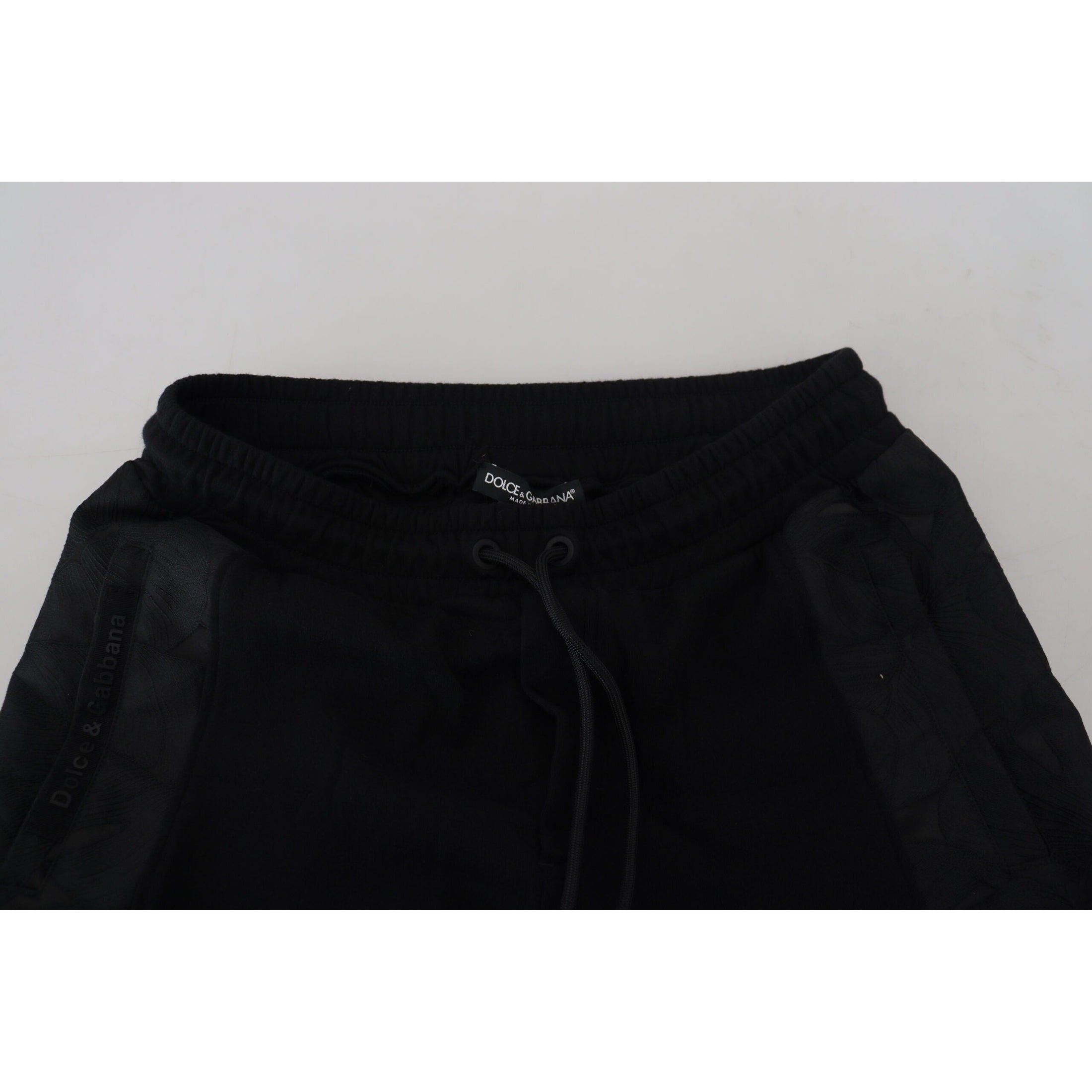 Elegant Black Jogger Pants for the Modern Man