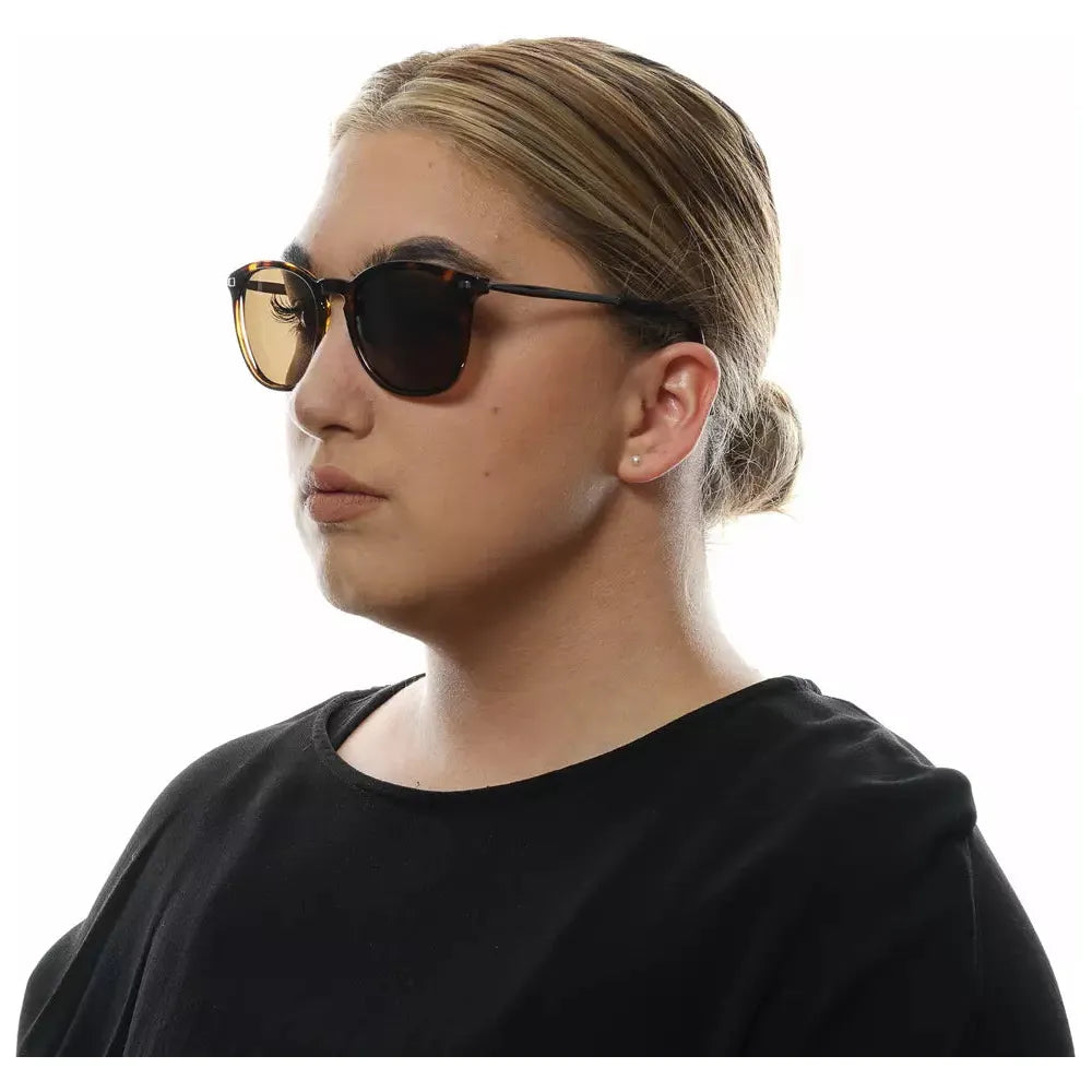 Brown Unisex Sunglasses