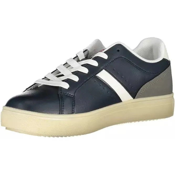 Blue Carrera Sports Sneakers with Contrasting Accents