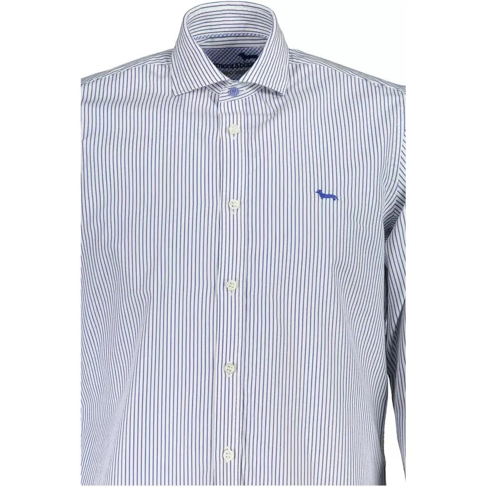 Elegant White Organic Cotton Shirt for Men