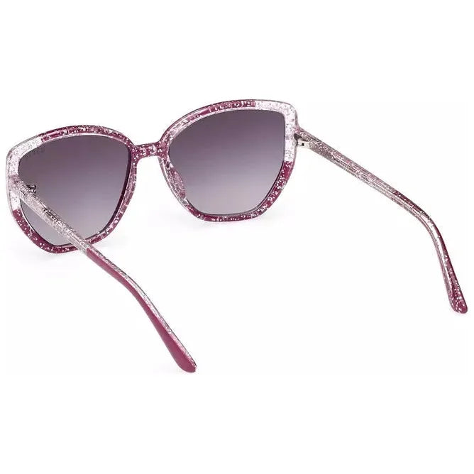 Chic Purple Square Frame Sunglasses