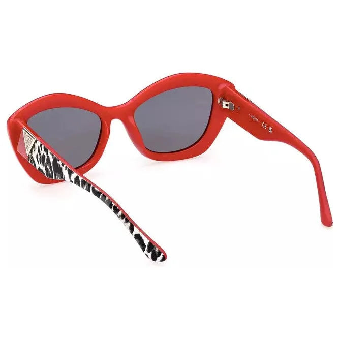 Chic Teardrop Black Lens Sunglasses