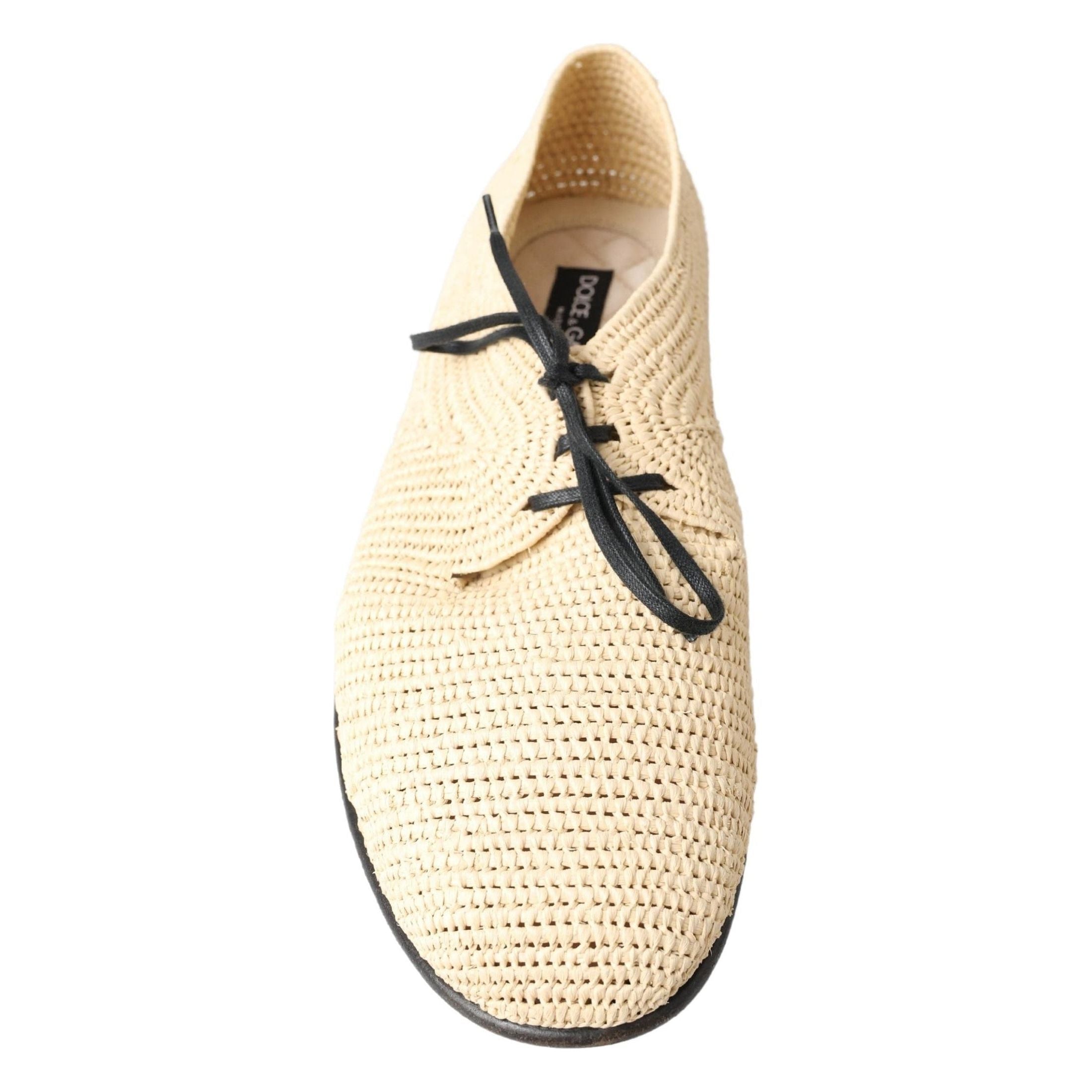 Chic Beige Derby Lace-Up Casual Men's Shoes