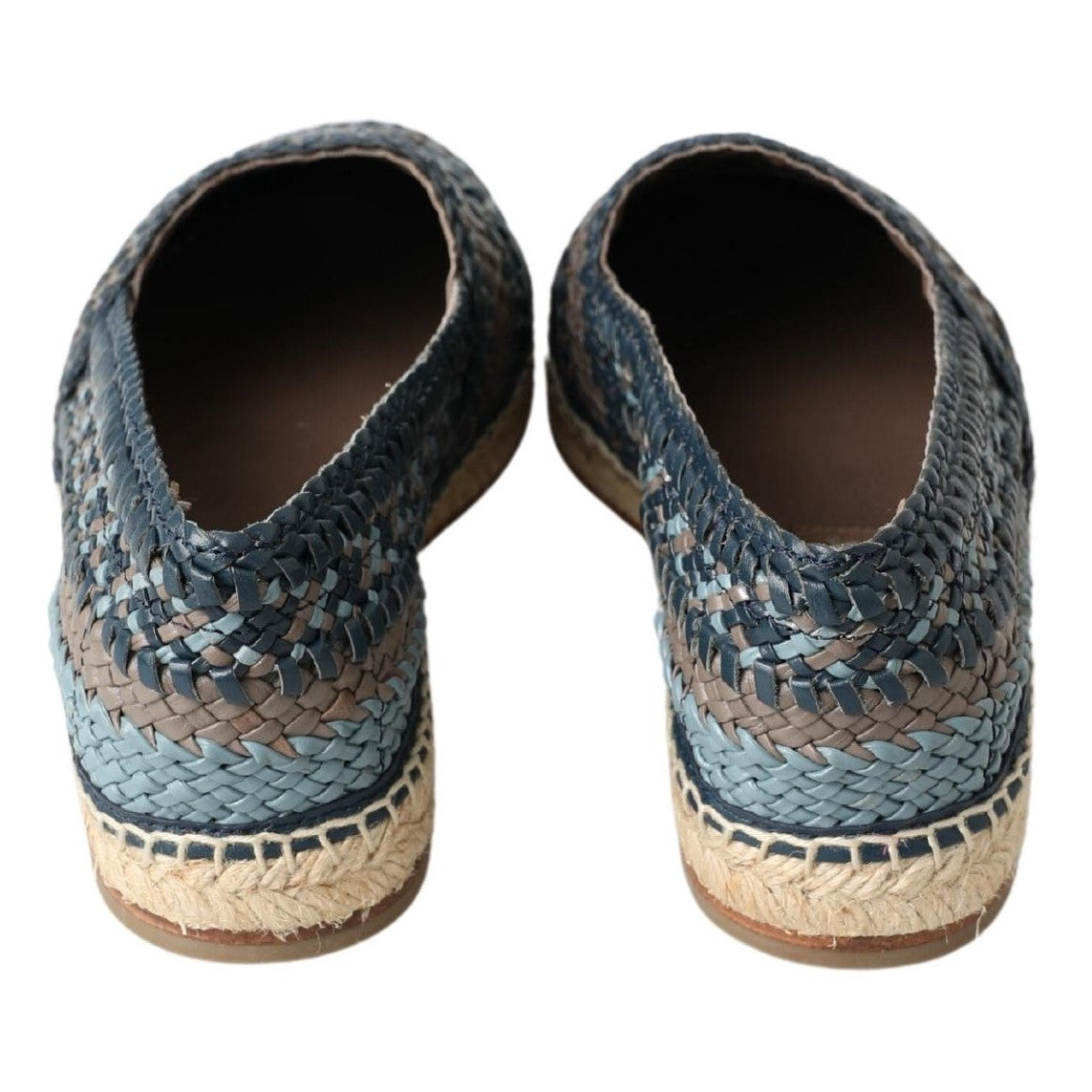 Sumptuous Woven Leather Espadrilles