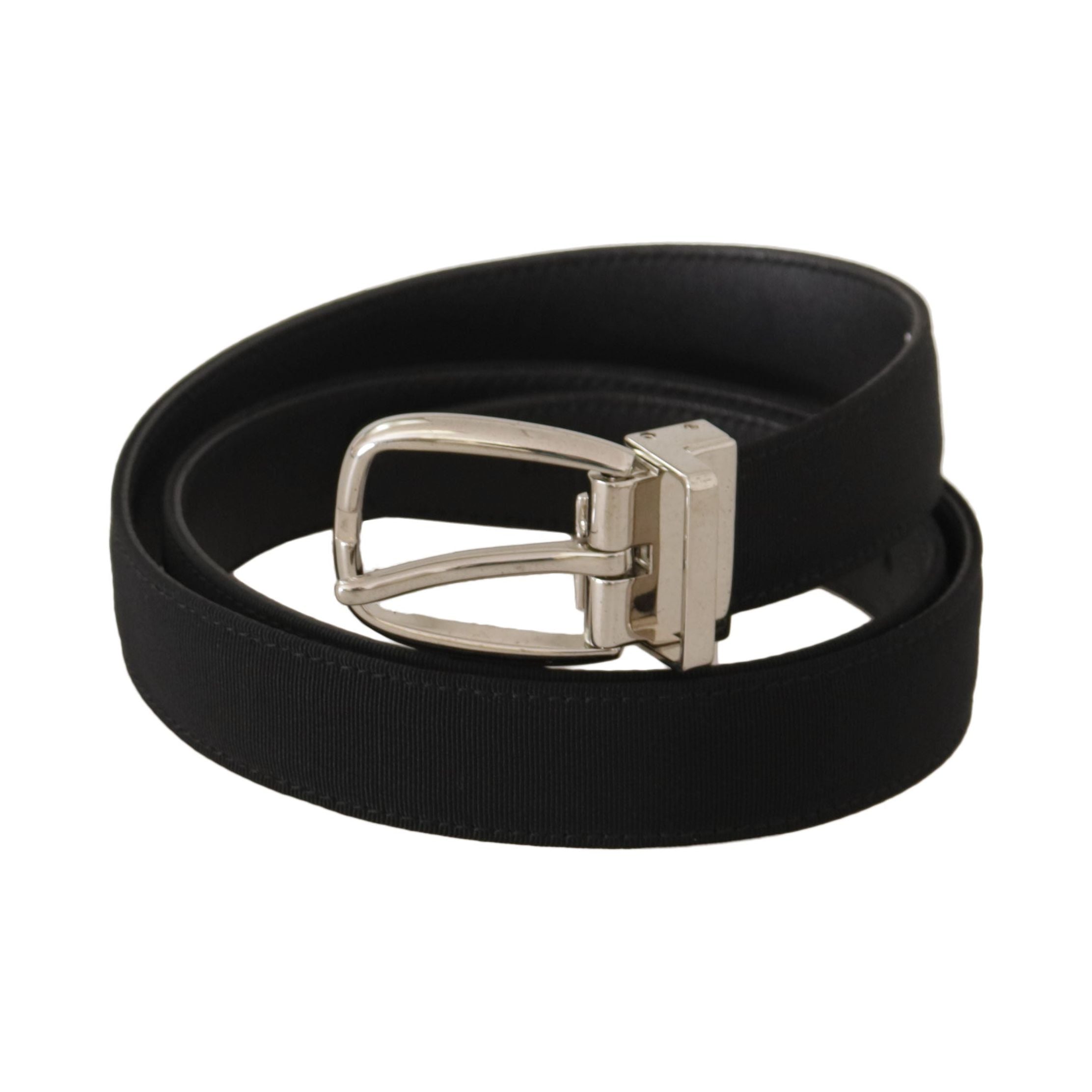 Elegant Engraved Buckle Leather Belt