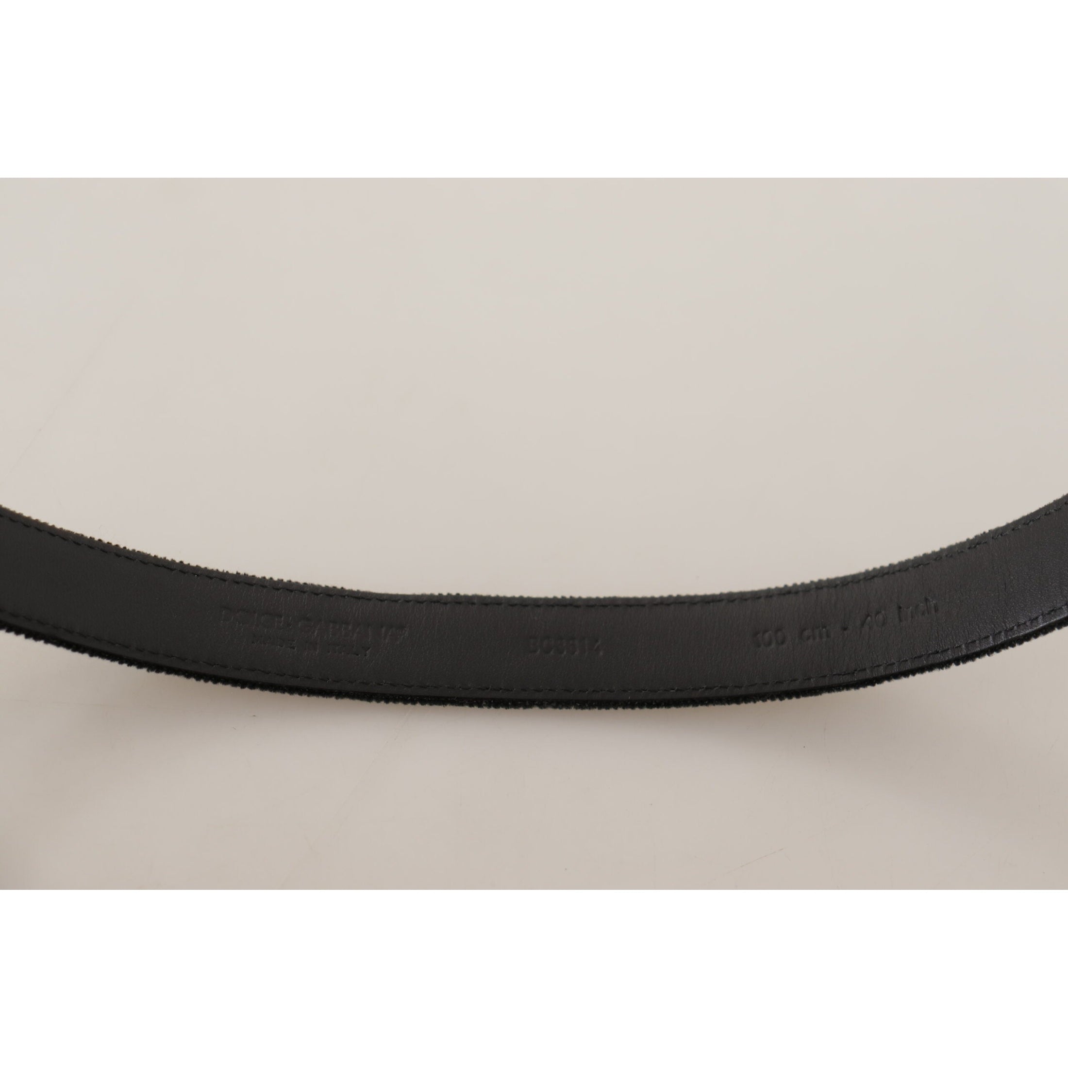 Elegant Black Velvet Designer Belt