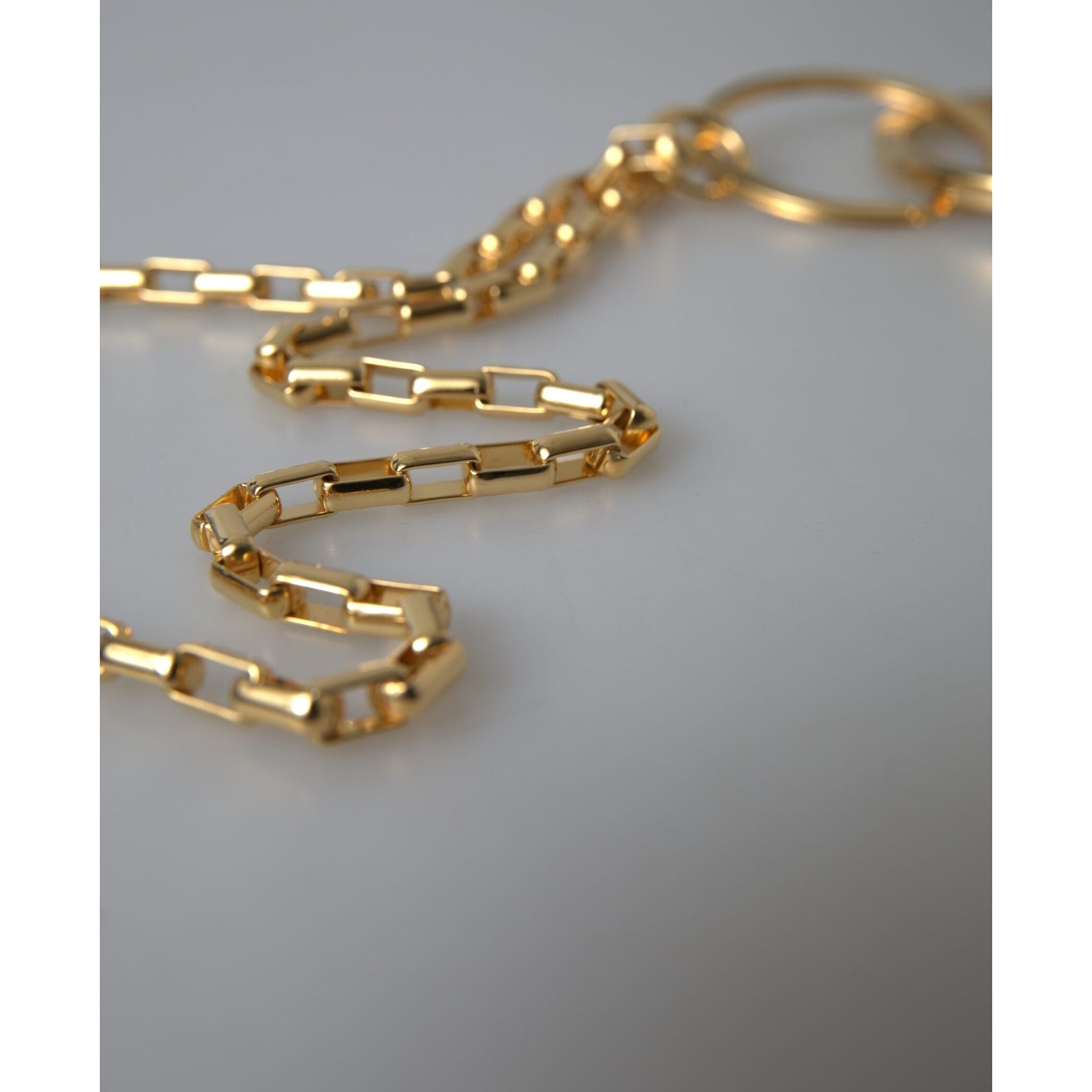 Chic Gold Charm Chain Necklace