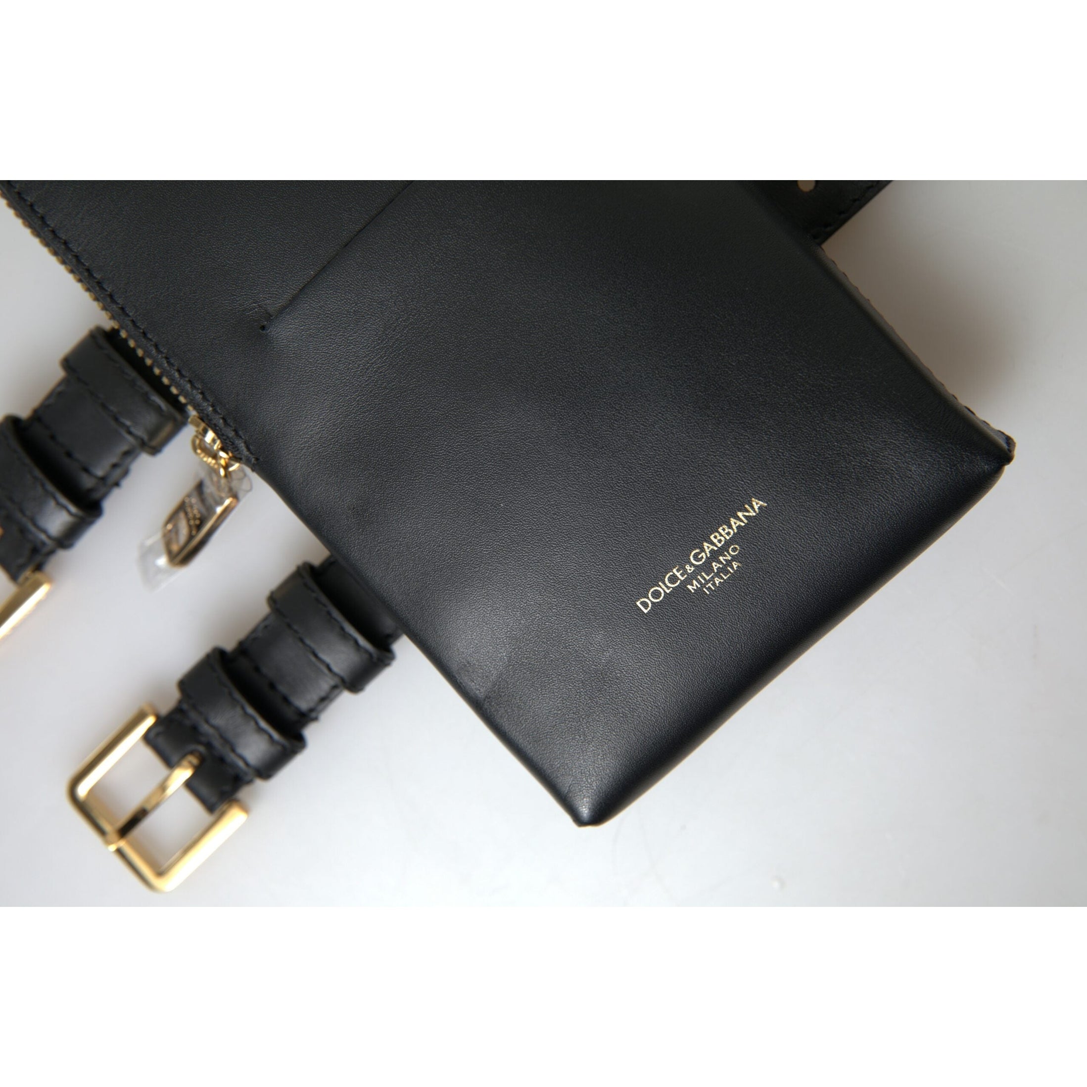 Elegant Leather Wristlet Clutch