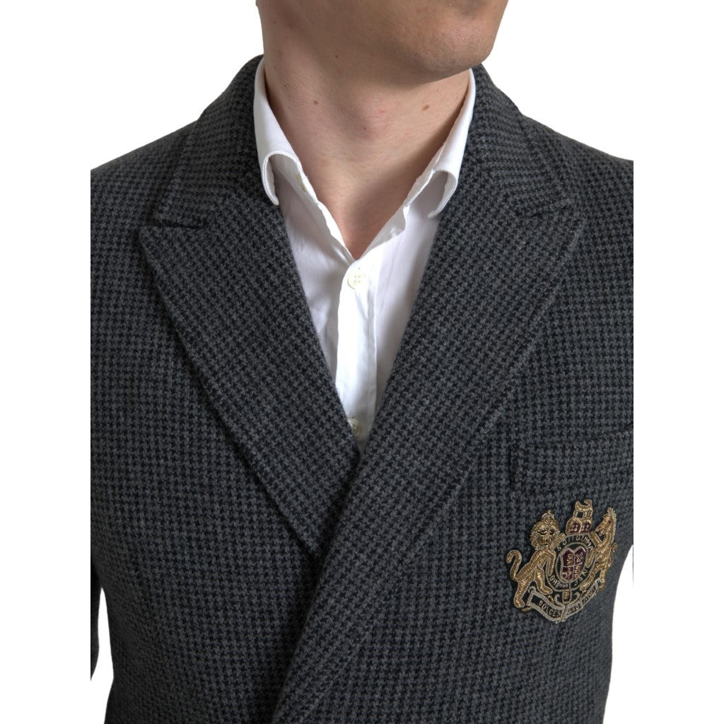 Elegant Slim Fit Cashmere Blazer