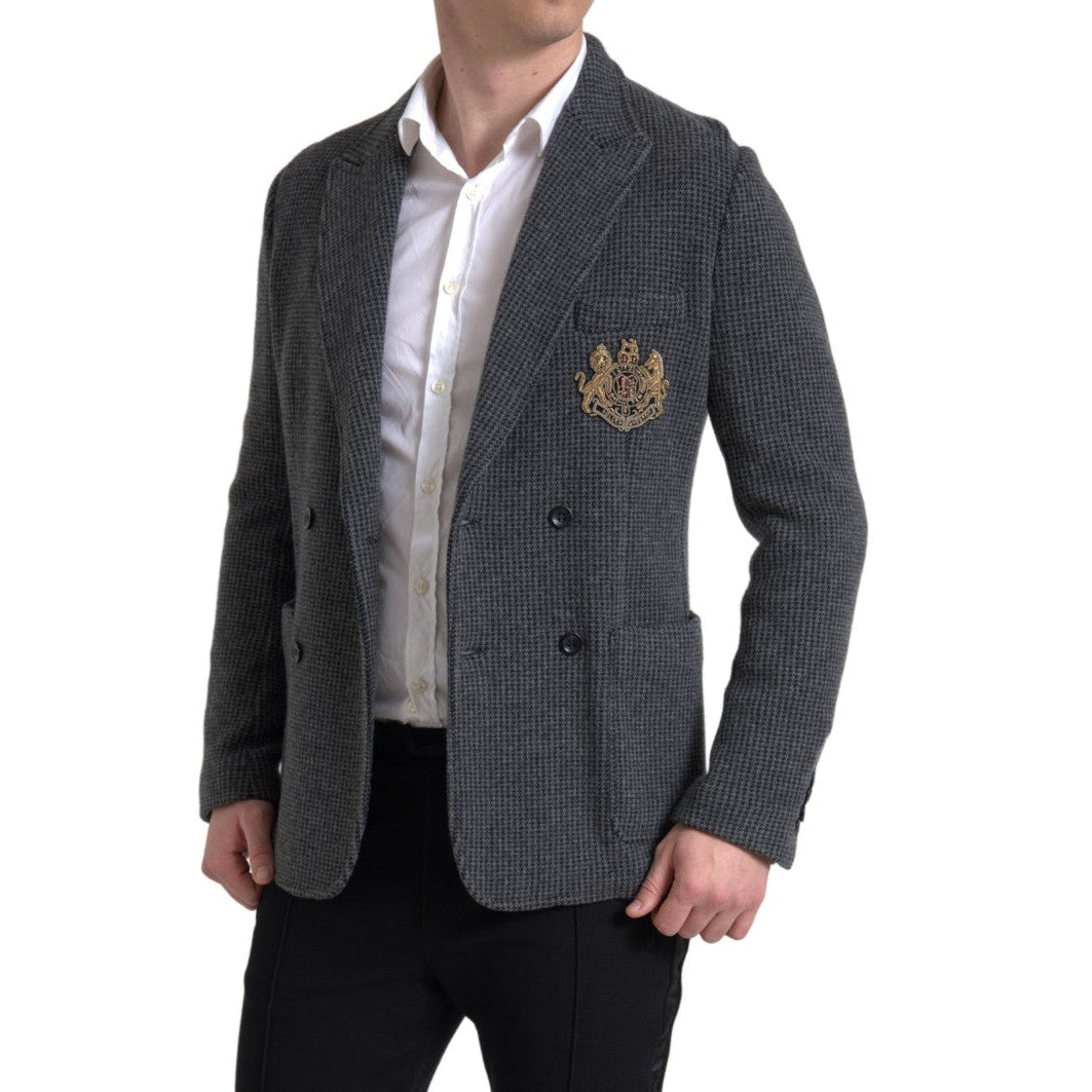 Elegant Slim Fit Cashmere Blazer