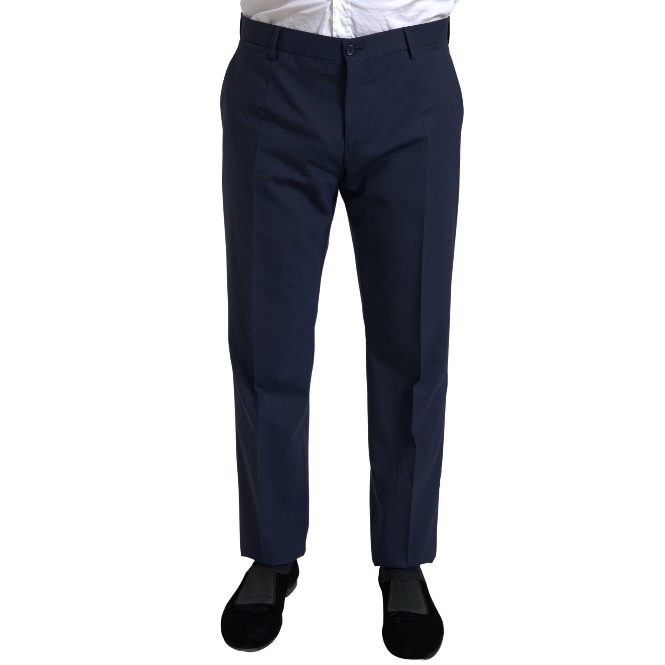 Elegant Blue Martini Slim Fit Two-Piece Suit