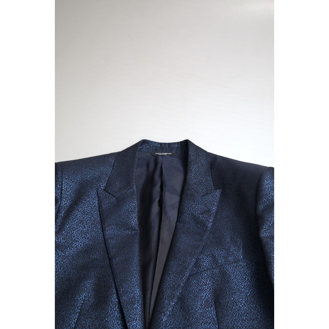 Metallic Blue Martini Slim Fit Suit