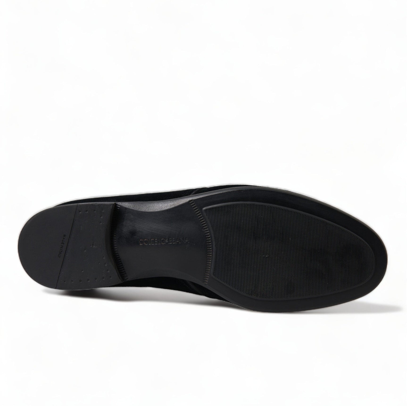 Elegant Black Velvet Derby Dress Shoes