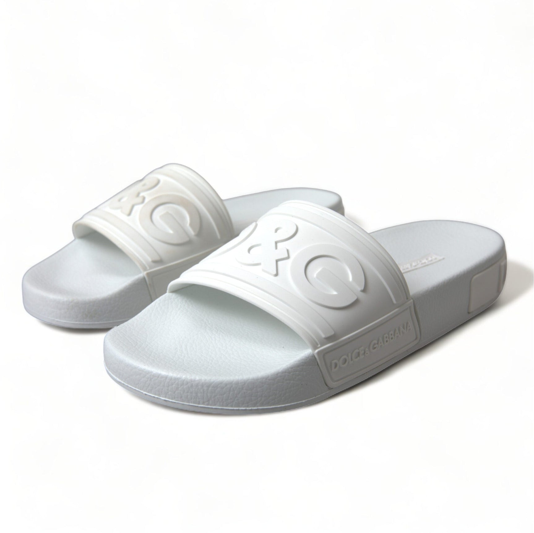 Elegant White Logo Slides