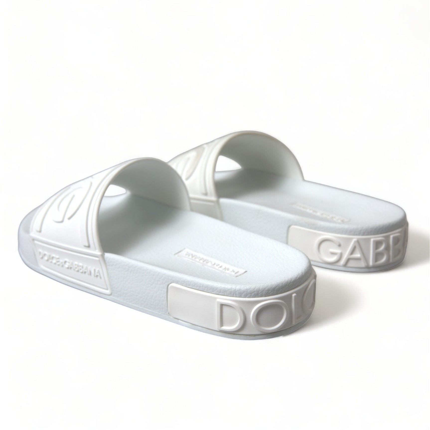 Elegant White Logo Slides