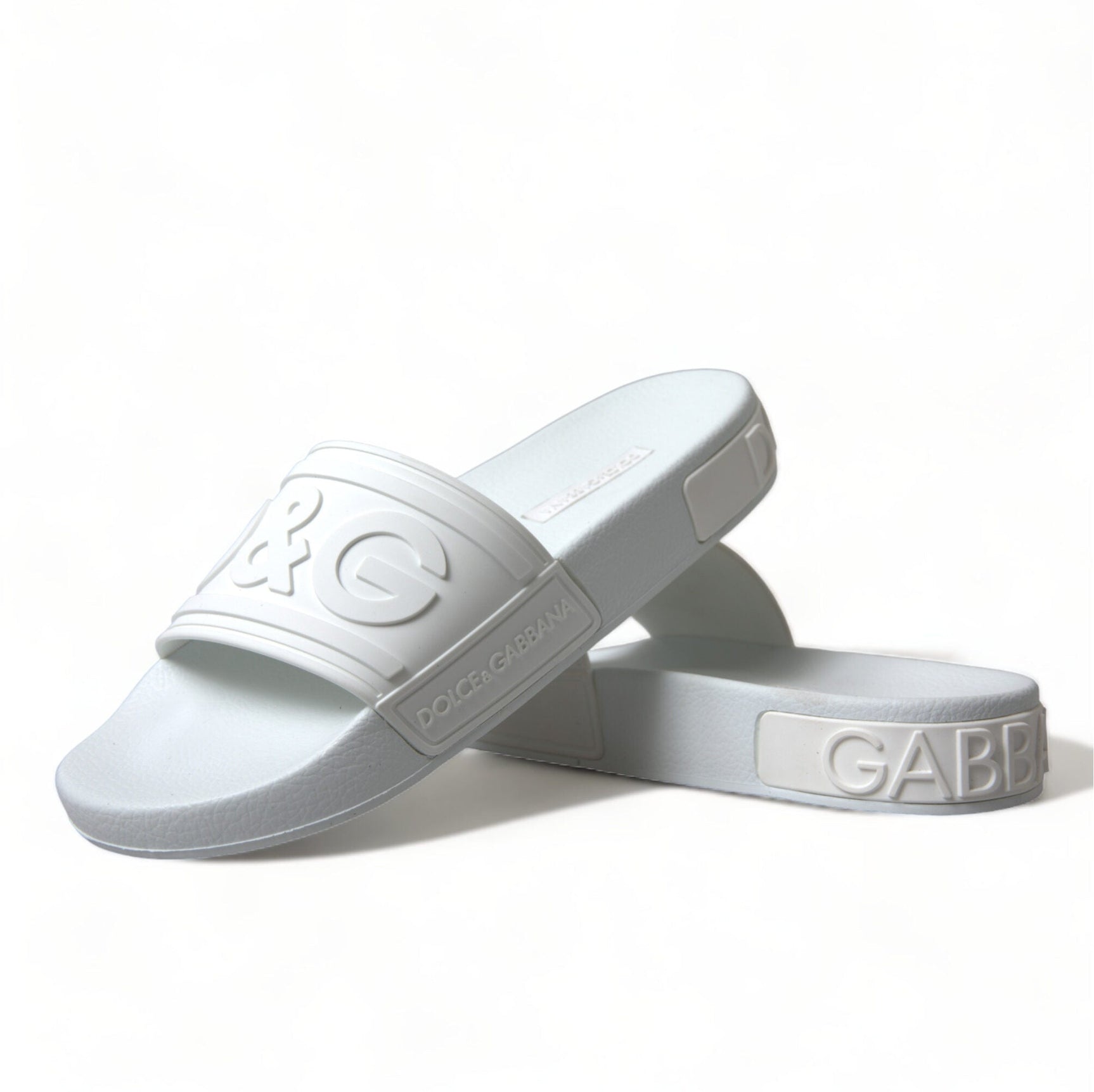 Elegant White Logo Slides