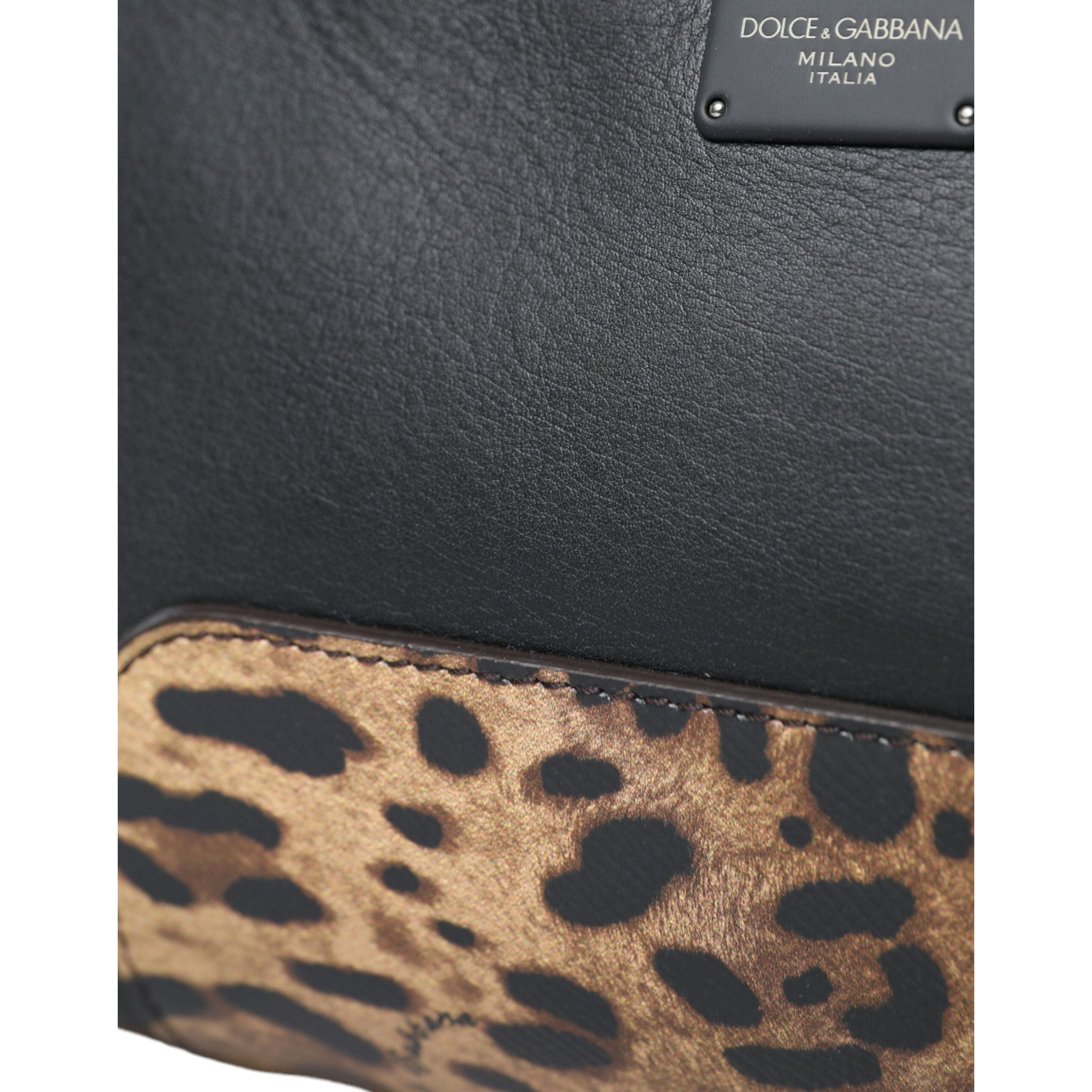 Exotic Leather Leopard Belt Bag