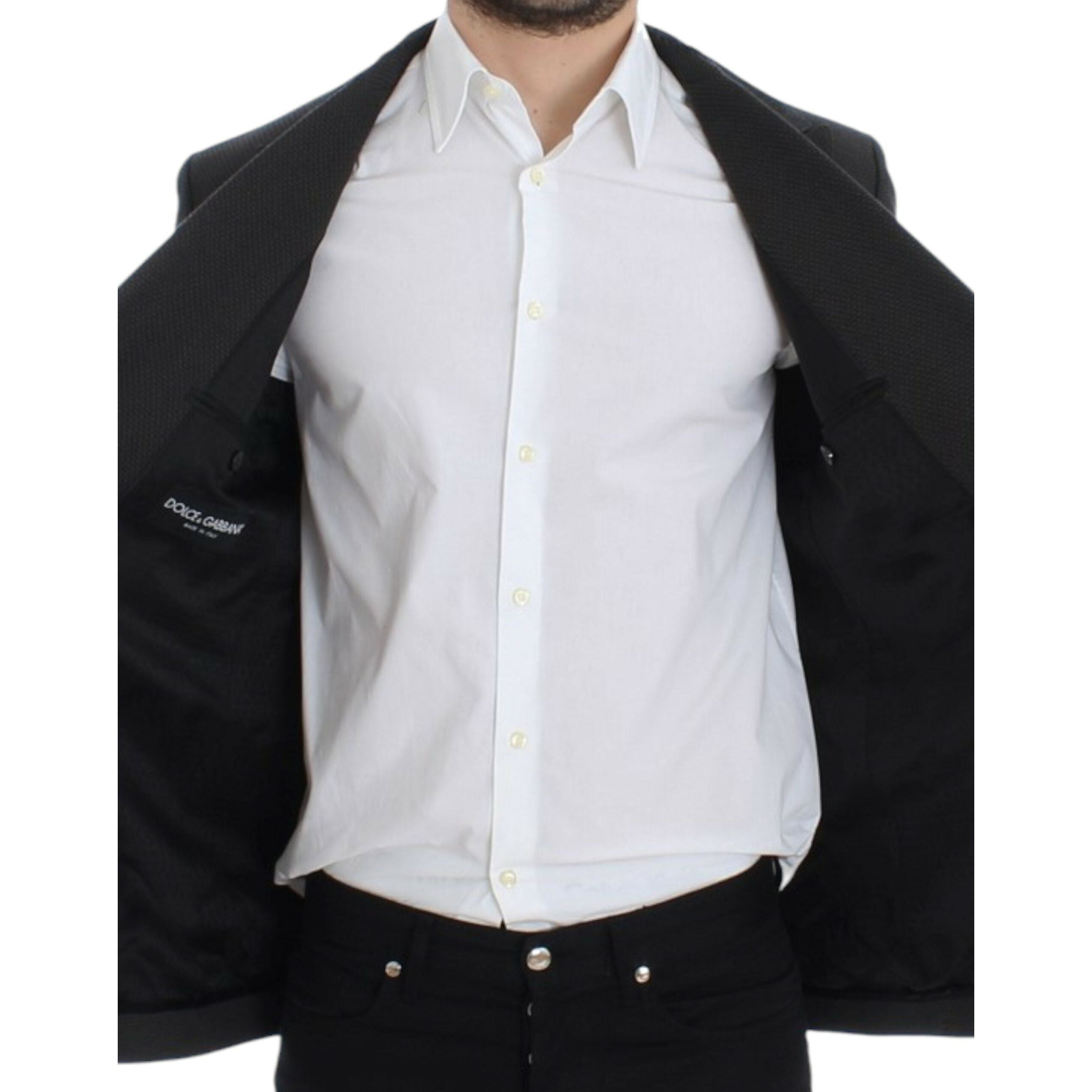 Elegant Slim Fit Double Breasted Blazer