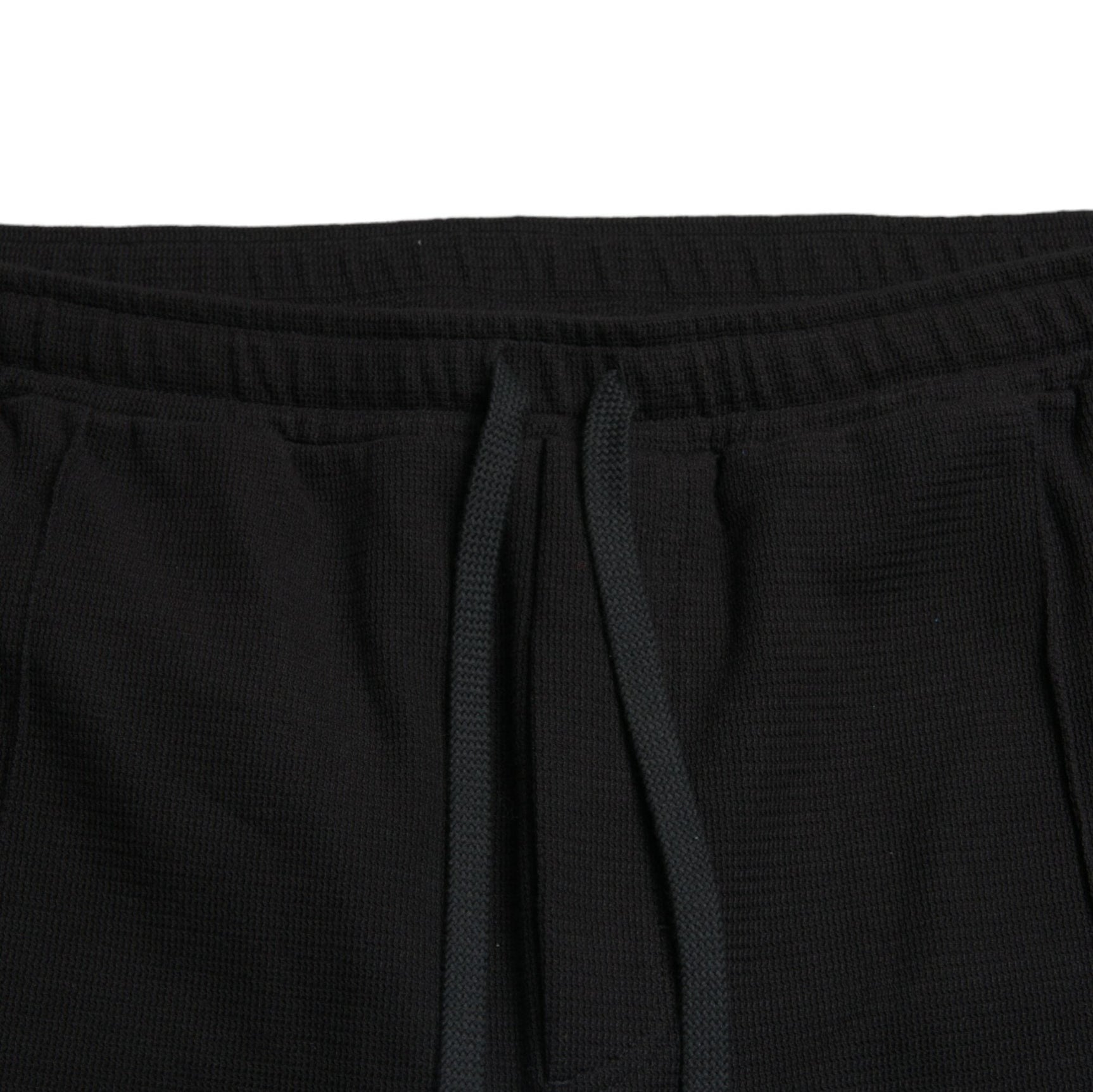 Elegant Black Cotton Blend Jogger Pants