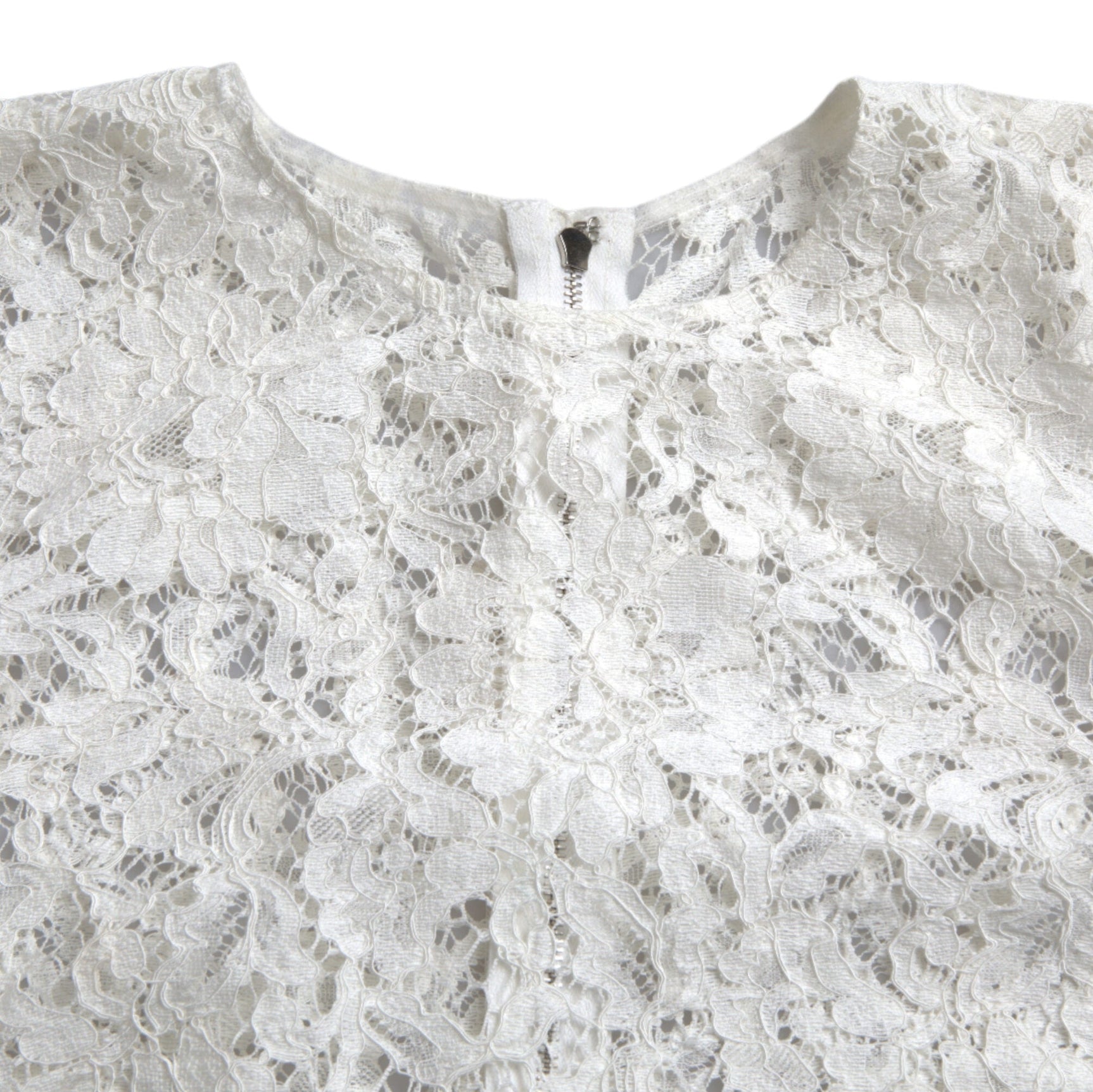 Elegant White Lace Blouse