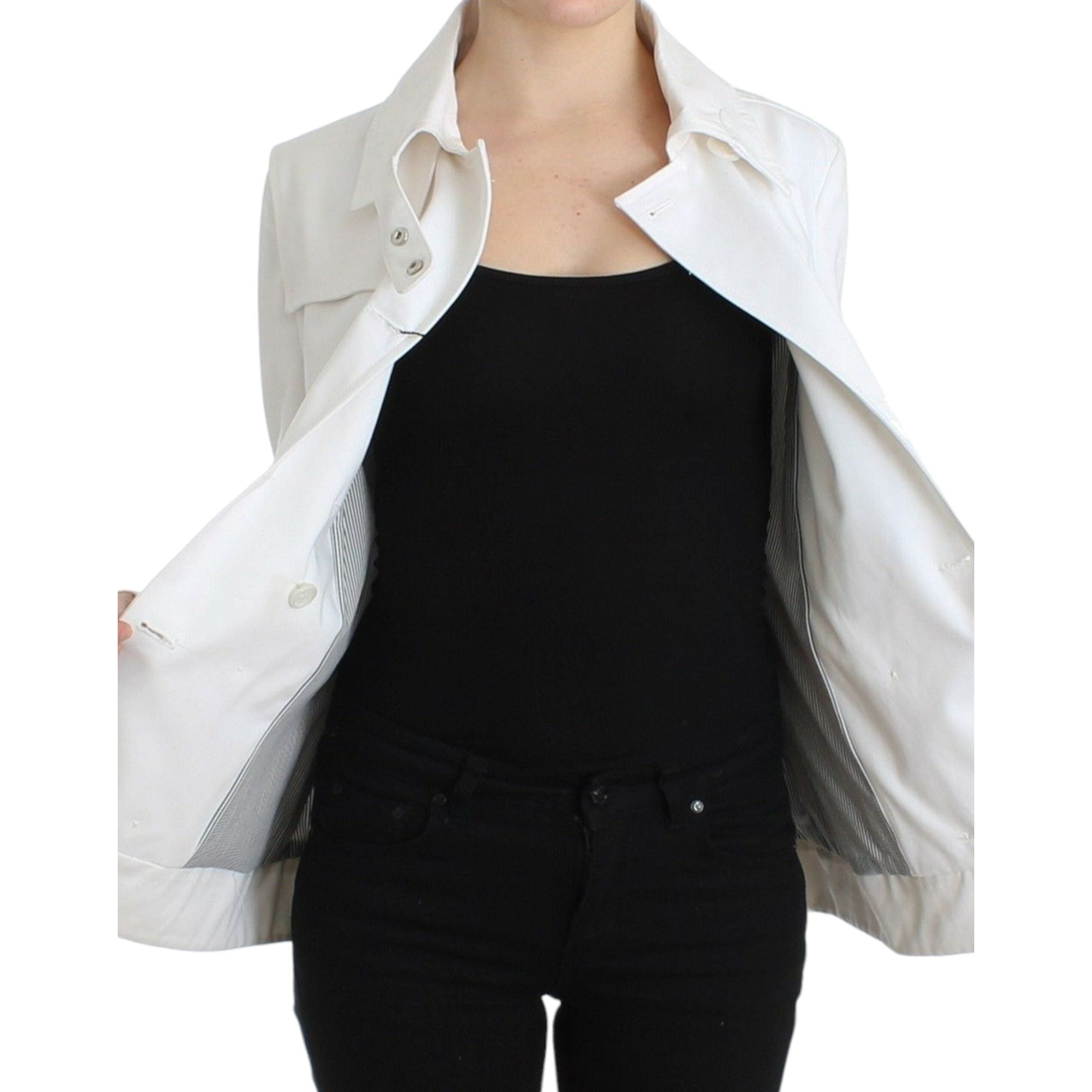 Chic Double Breasted Cotton Jacket