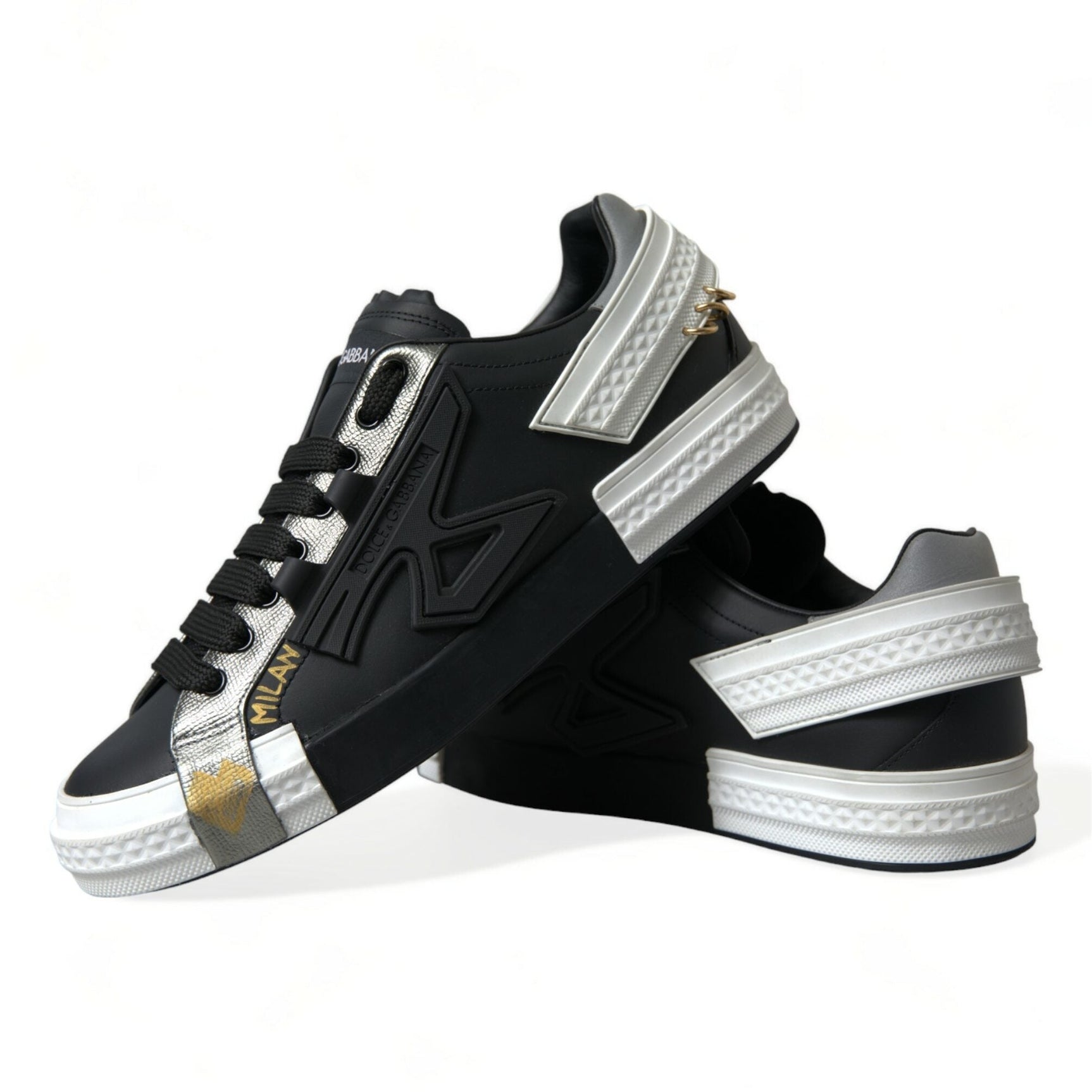 Elegant Calfskin Low Top Sneakers