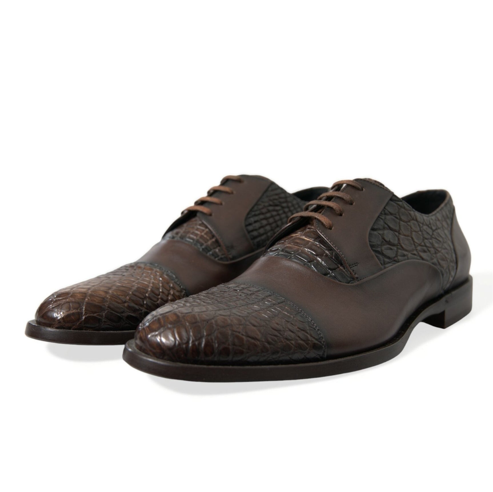 Elegant Textured Leather Oxford Dress Shoes