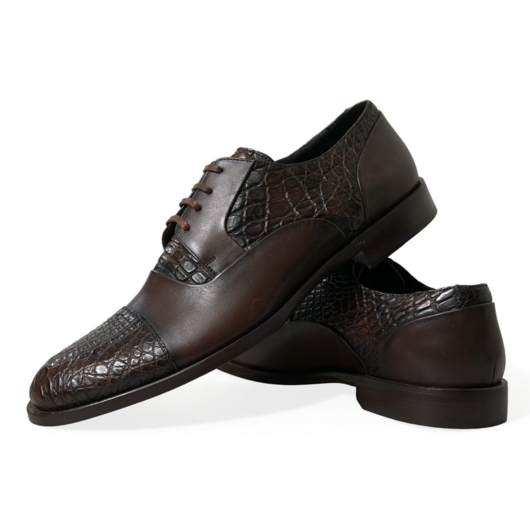 Elegant Textured Leather Oxford Dress Shoes