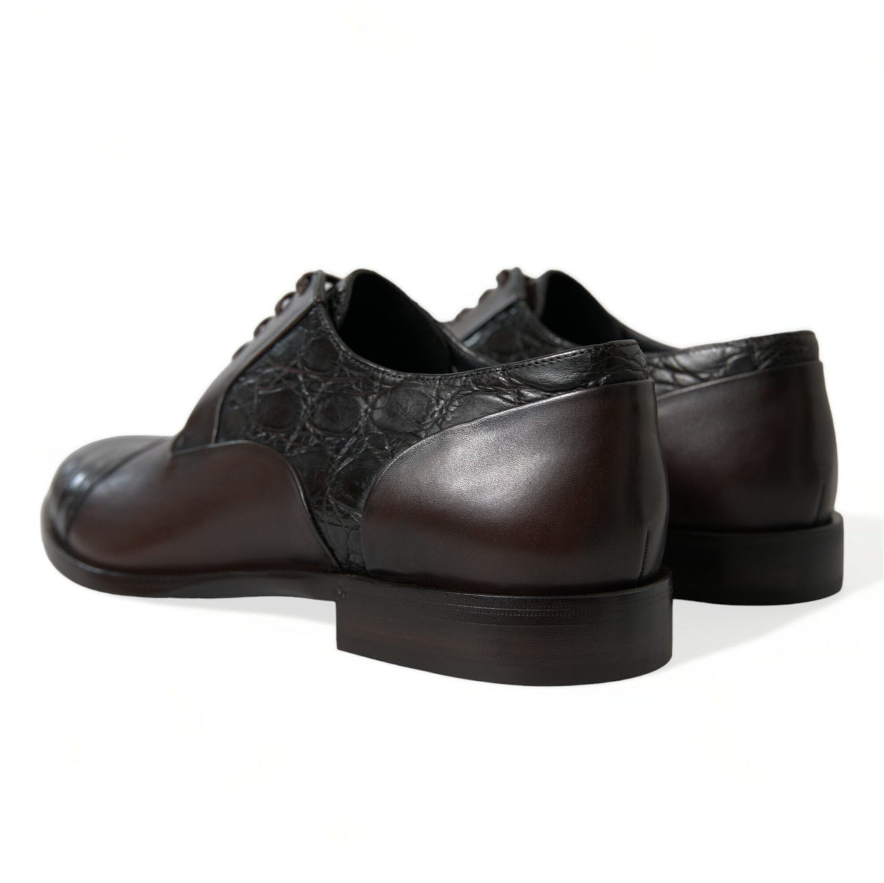 Elegant Brown Formal Derby Dress Shoes