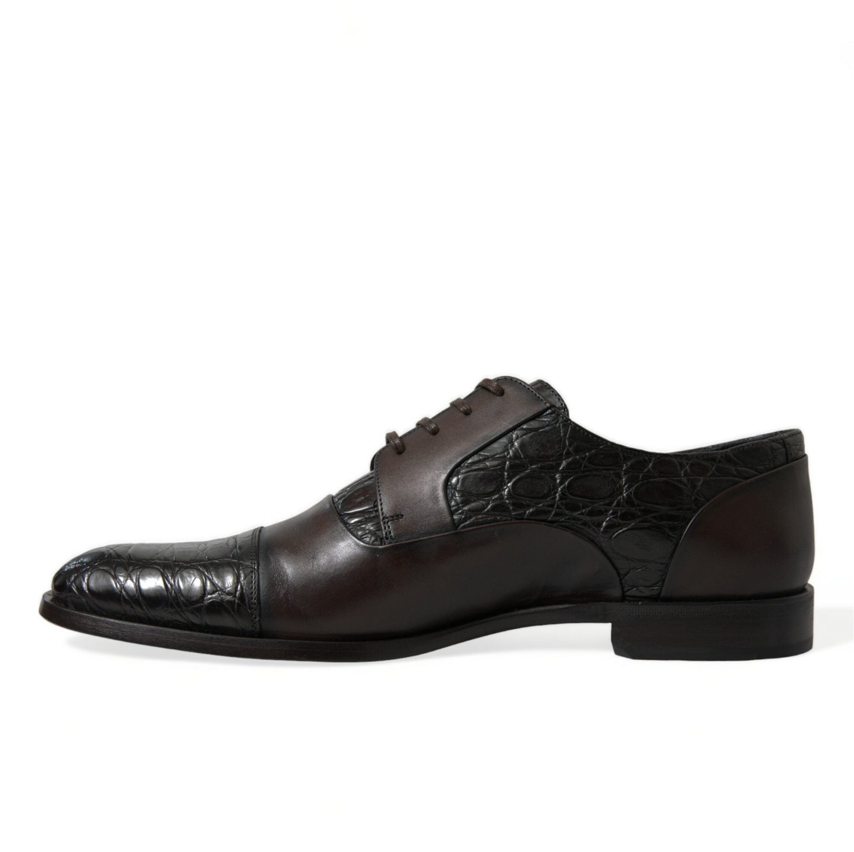 Elegant Brown Formal Derby Dress Shoes