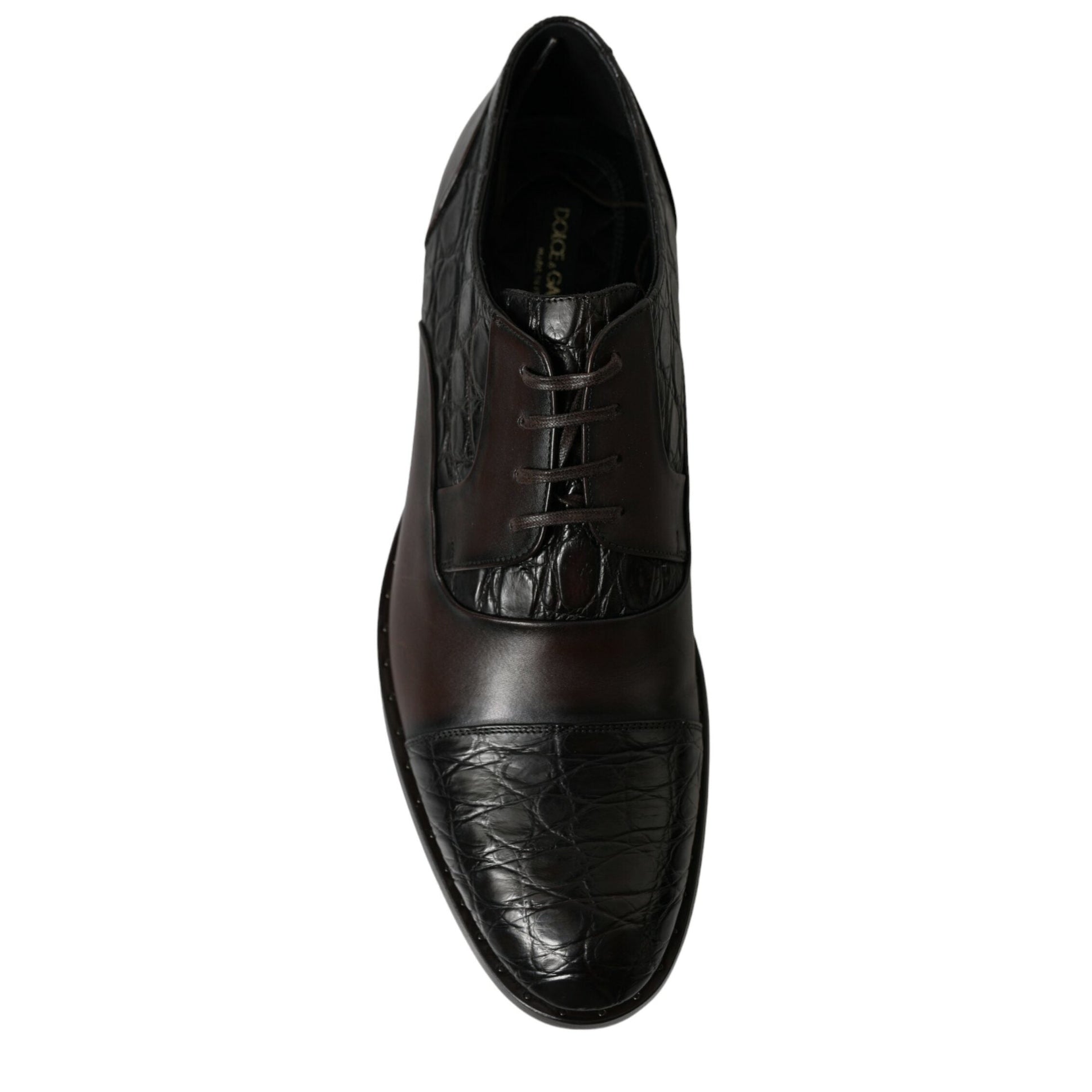 Elegant Brown Formal Derby Dress Shoes