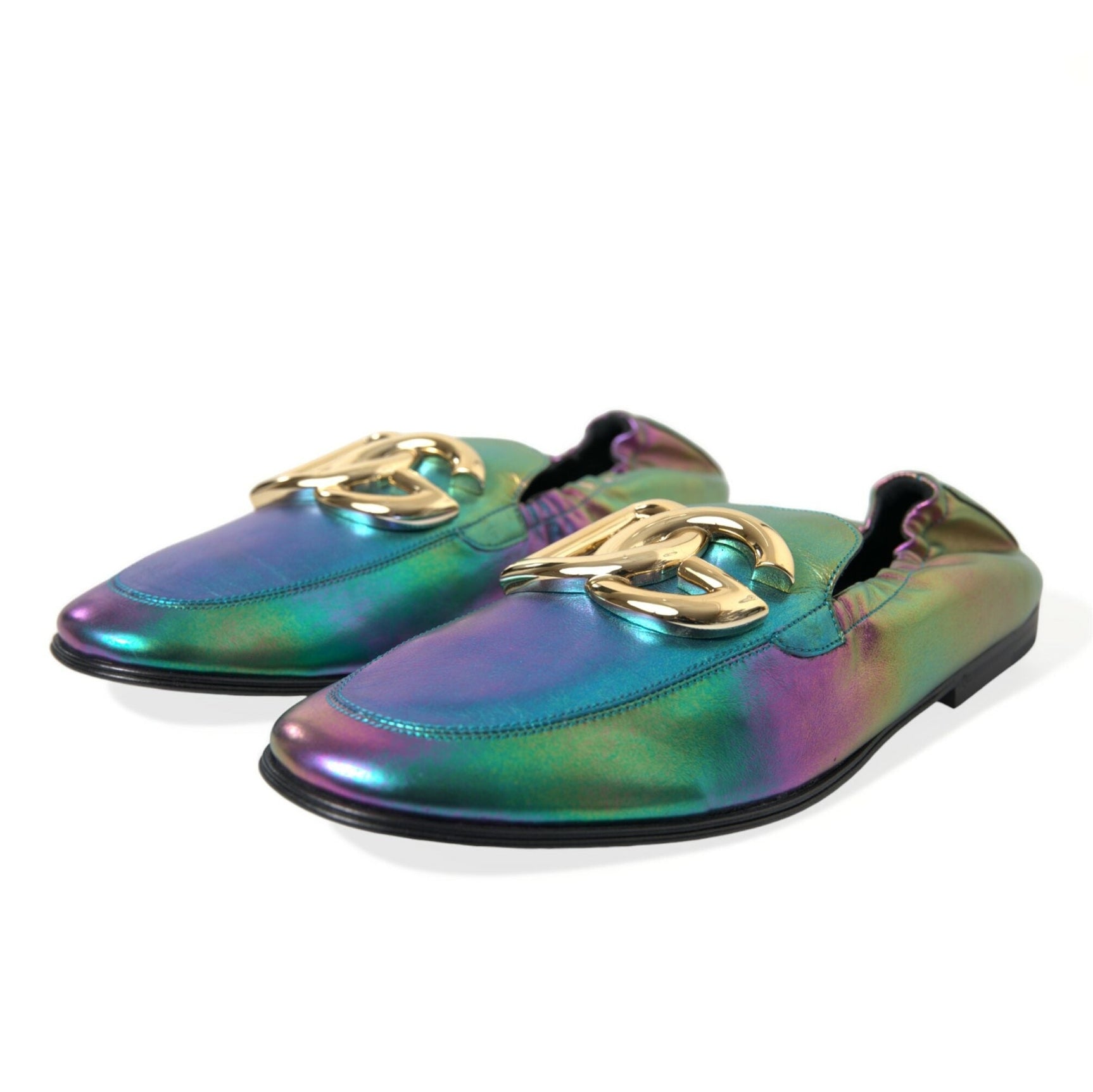 Elegant Iridescent Loafers for Gents