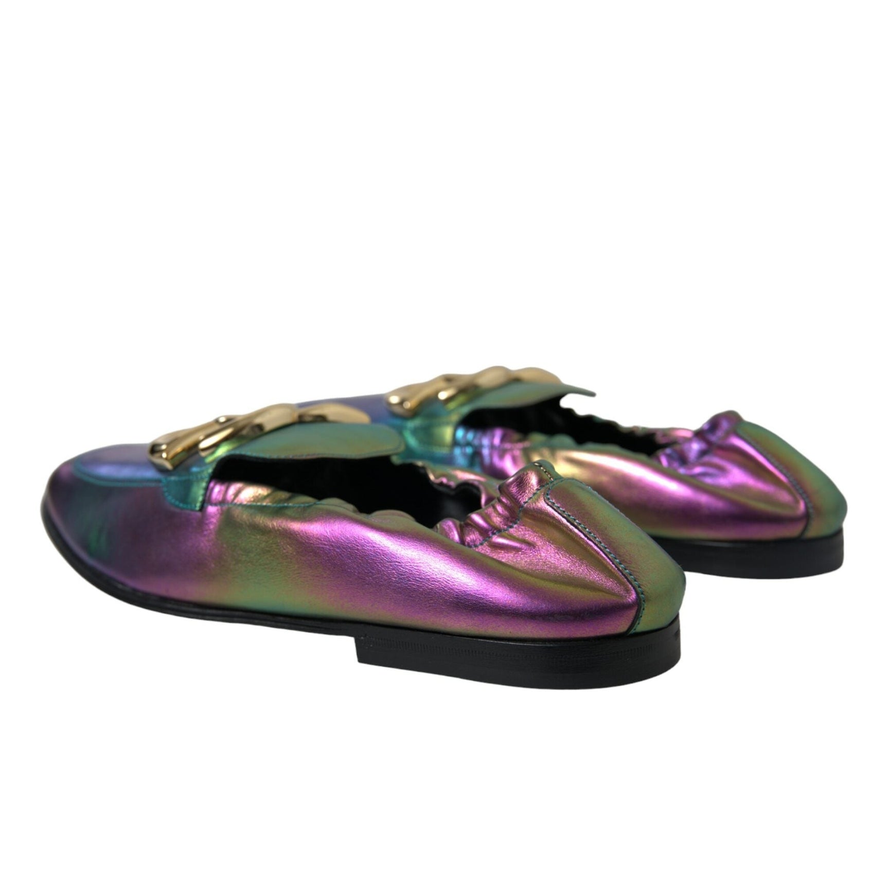 Elegant Iridescent Loafers for Gents