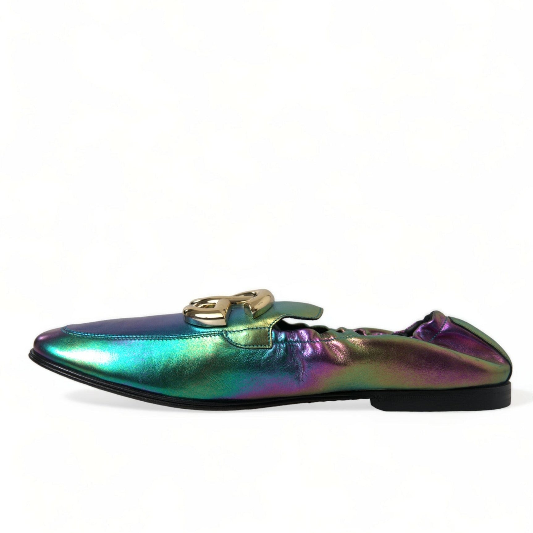 Elegant Iridescent Loafers for Gents