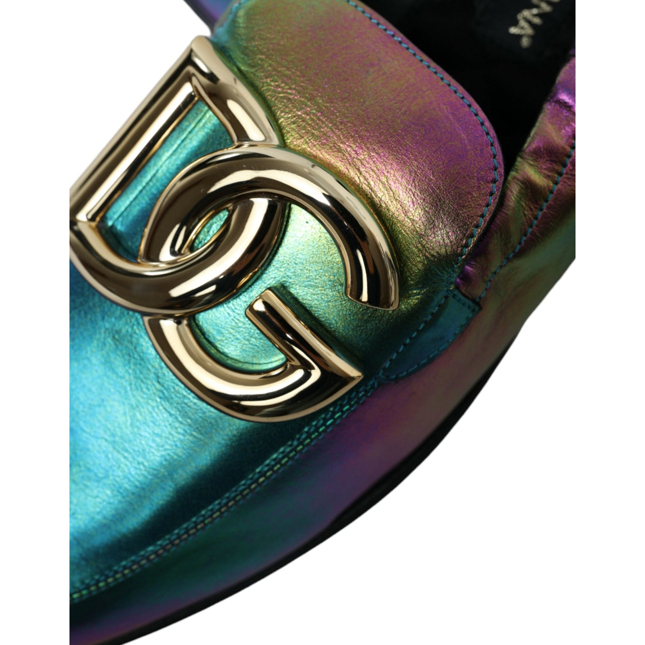 Elegant Iridescent Loafers for Gents