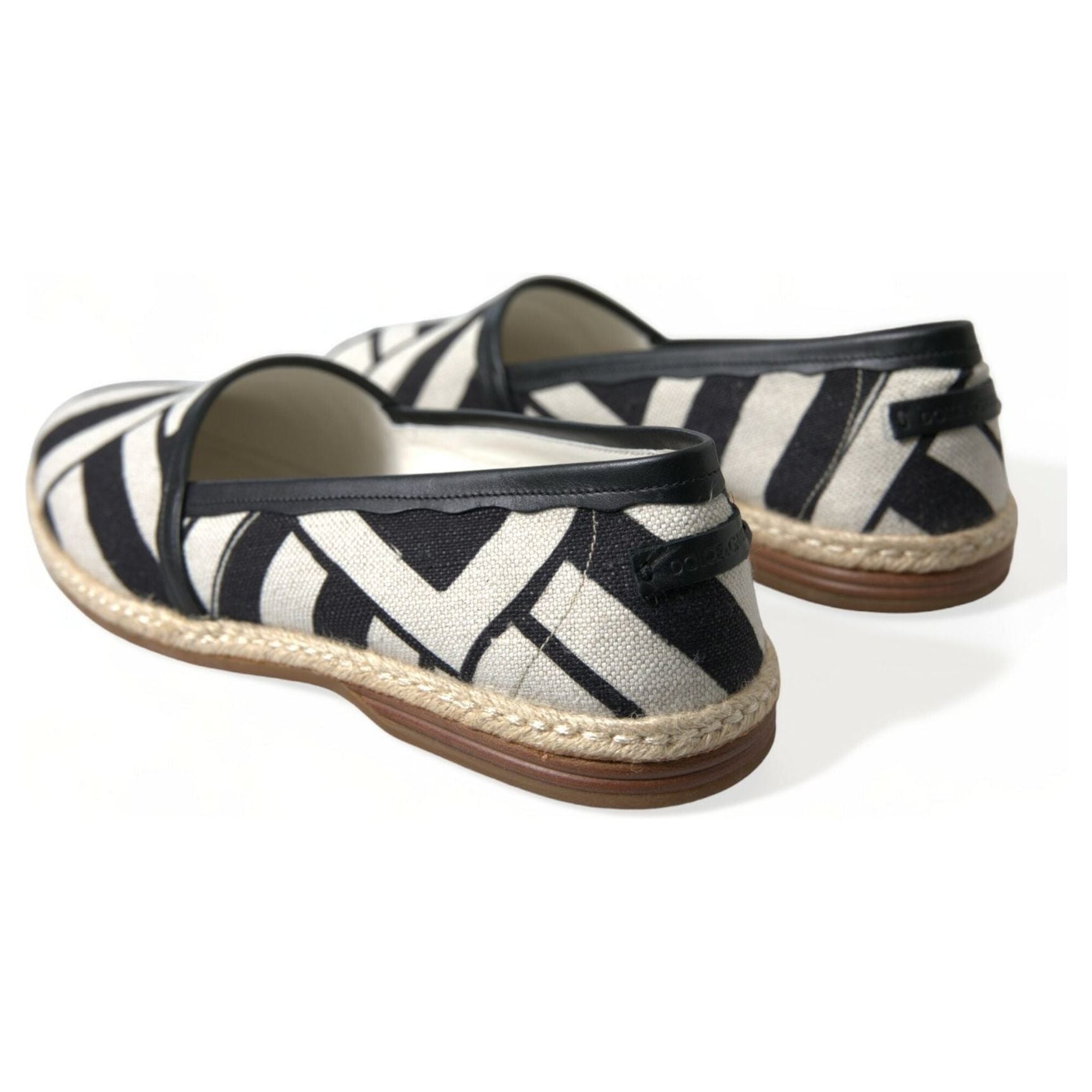 Chic Striped Canvas Espadrilles