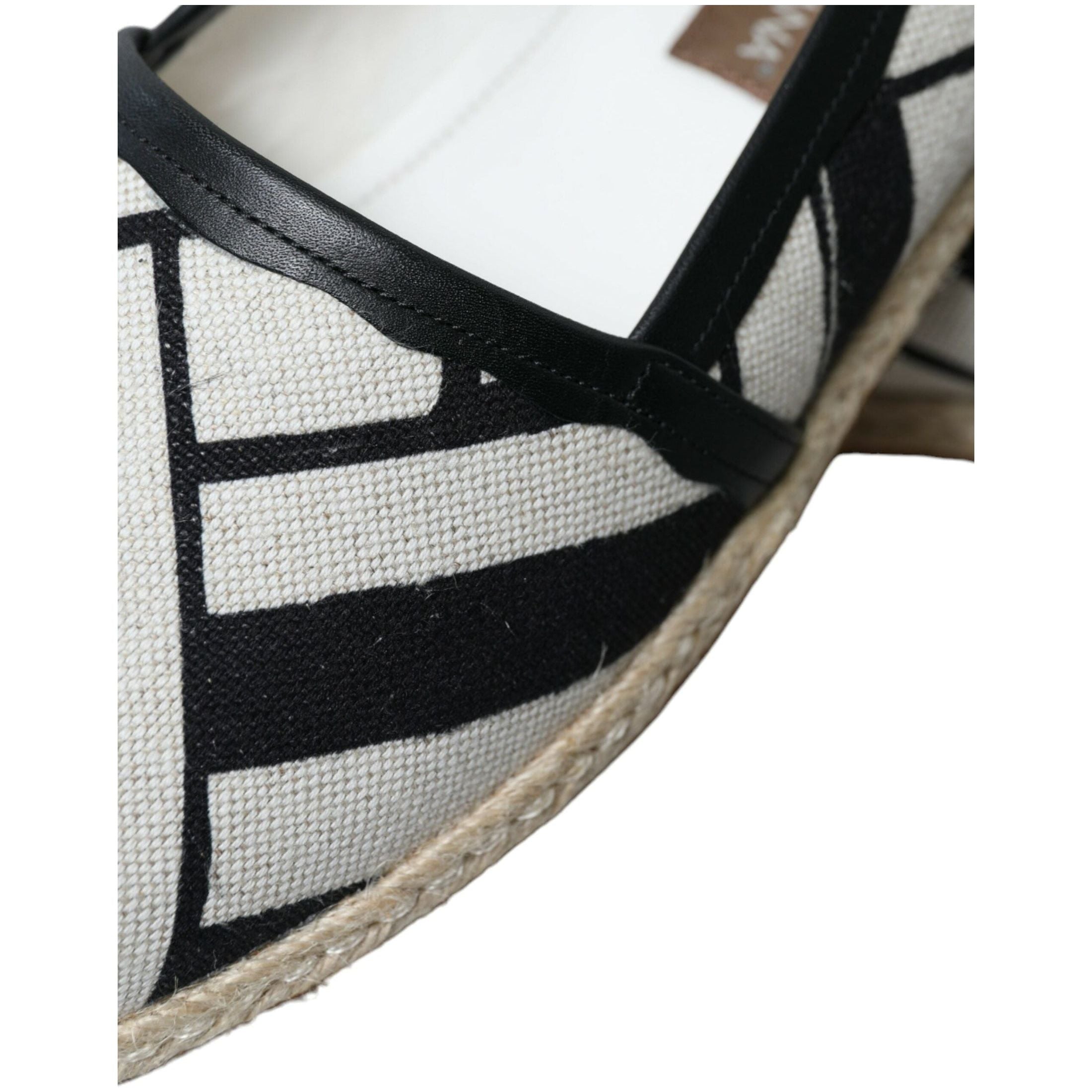 Chic Striped Canvas Espadrilles