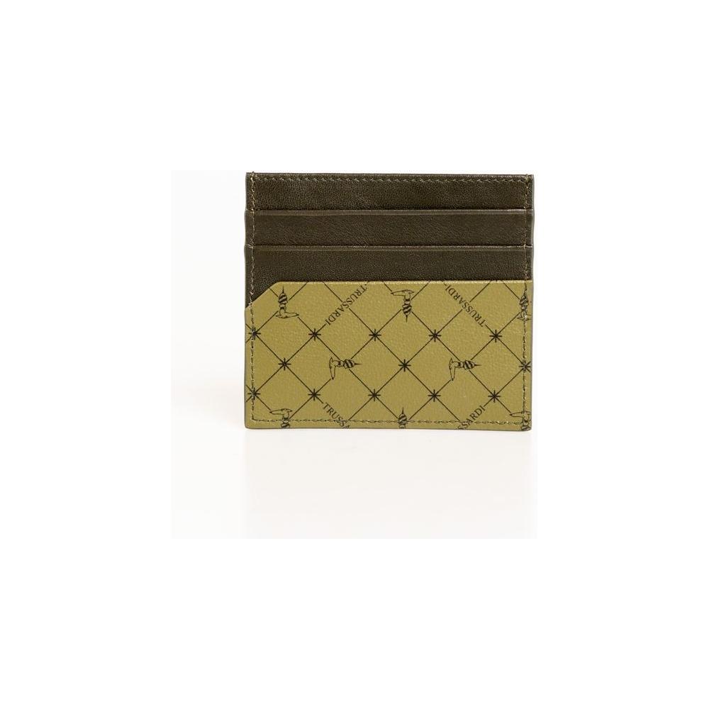 Green Leather Men Wallet