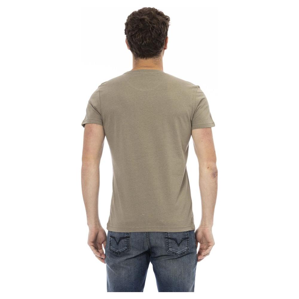 Green Cotton Men TShirt