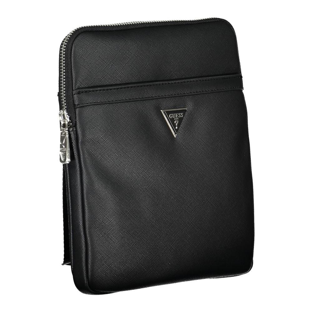 Elegant Black Shoulder Bag with Practical Design