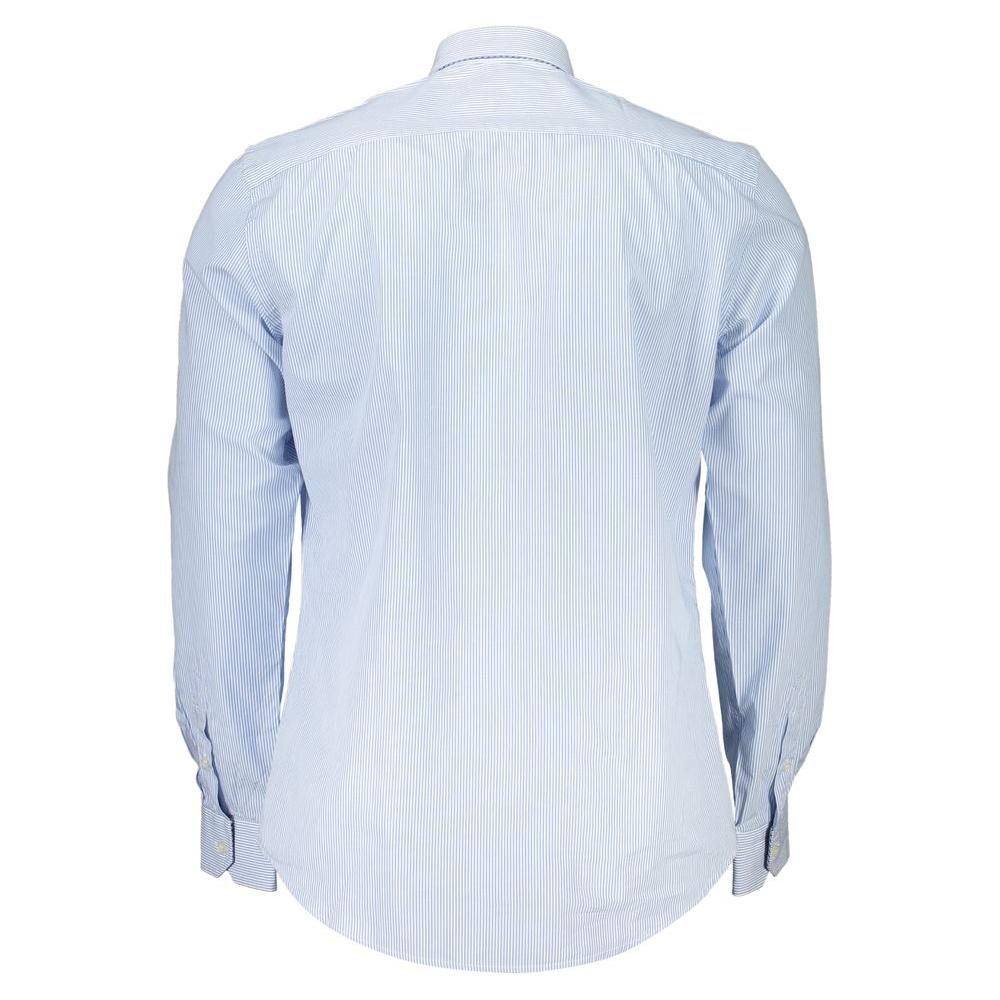 Chic Light Blue Organic Cotton Shirt