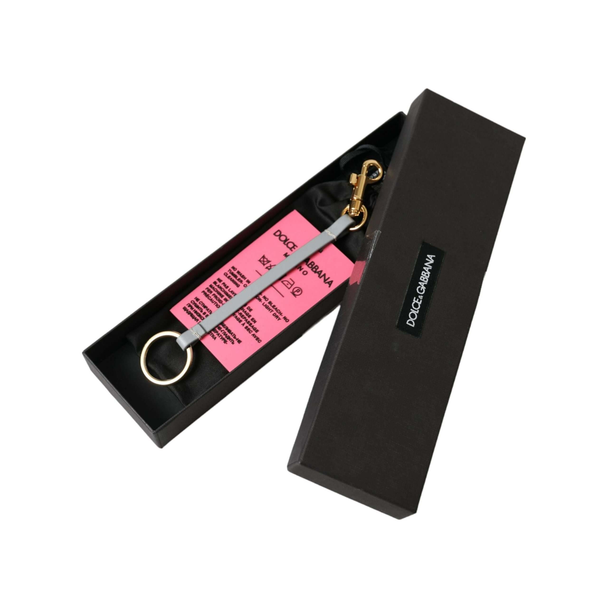 Chic Trifold Gold & Pink Key Holder Case