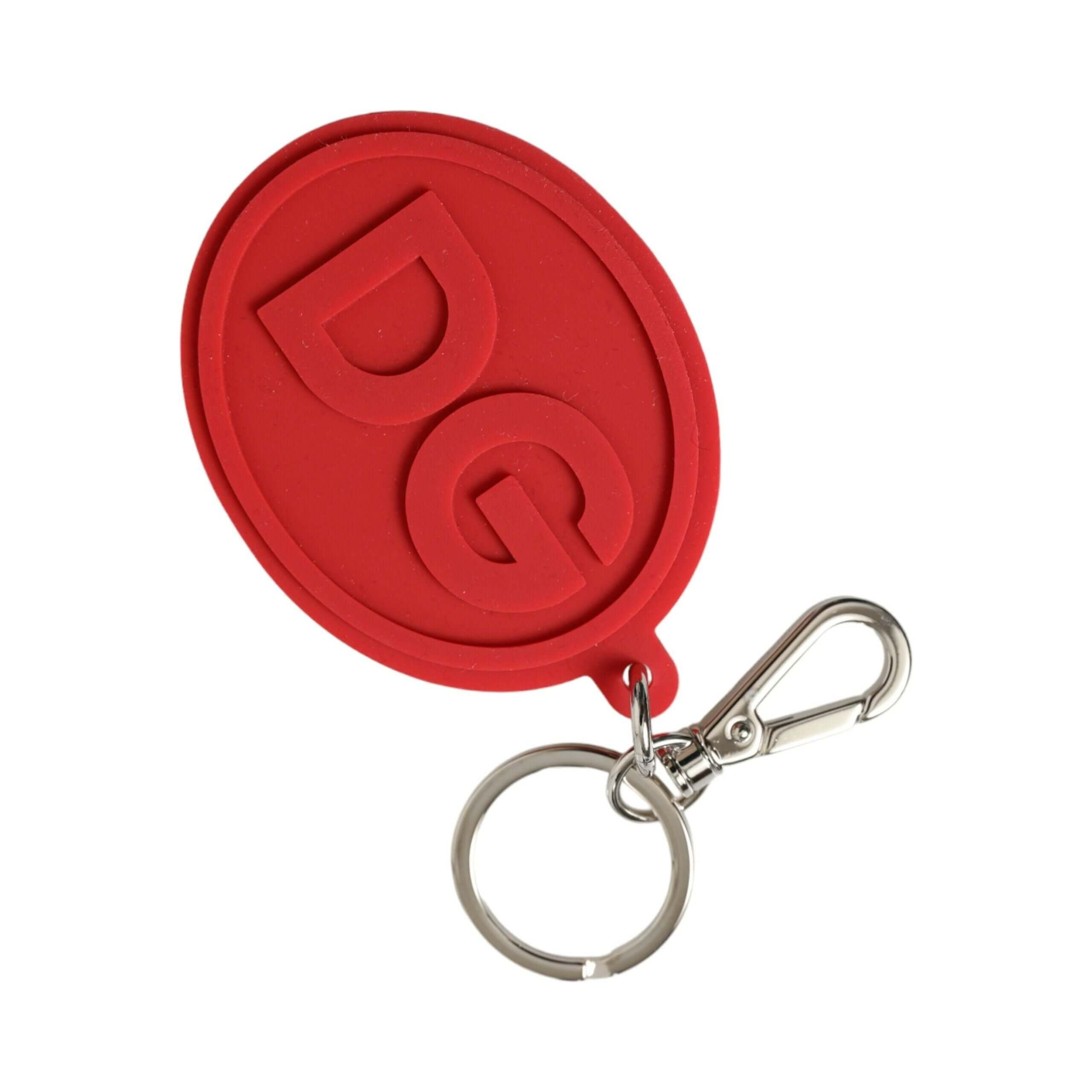 Elegant Red Trifold Key Holder Case