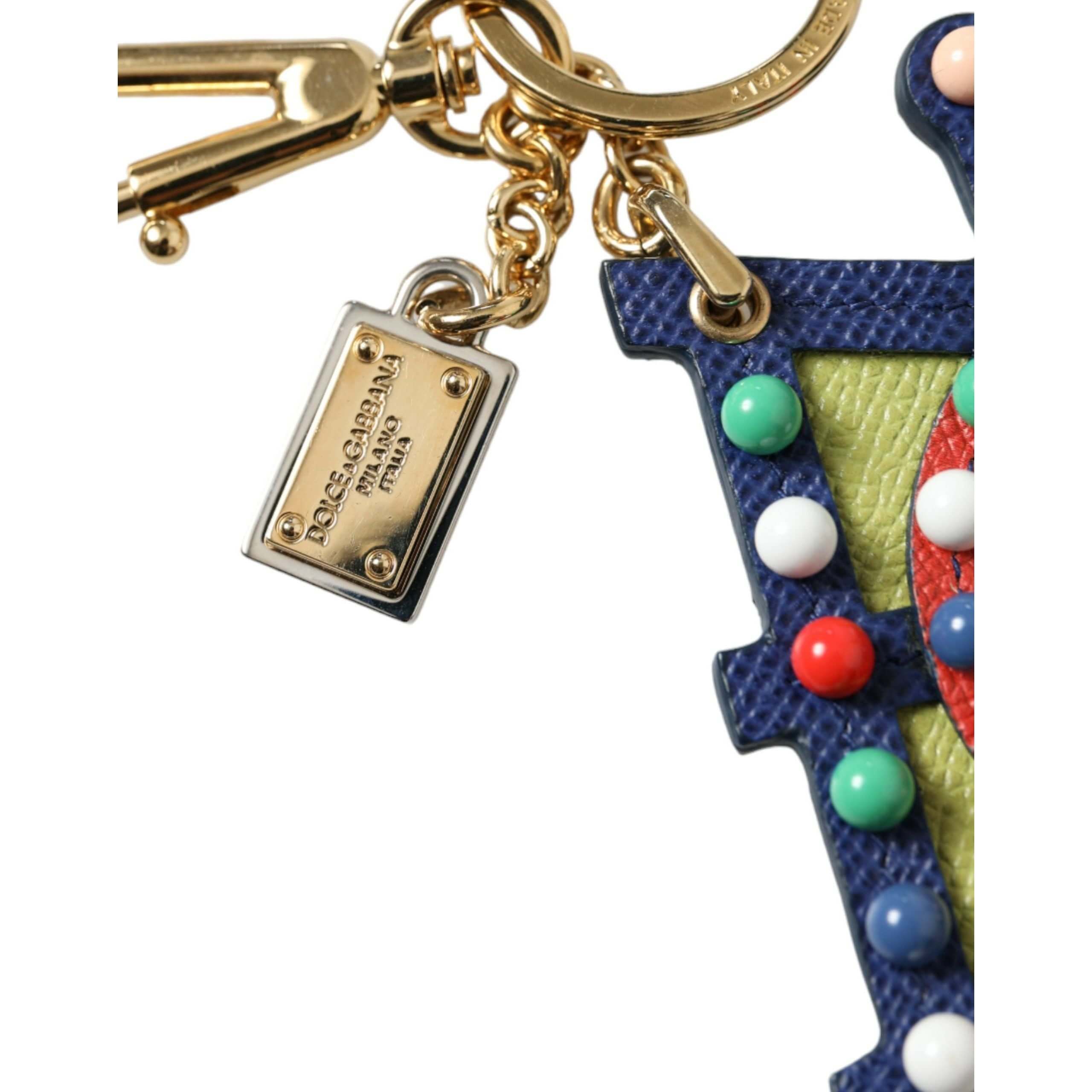 Multicolor Cellulose Designer Keychain