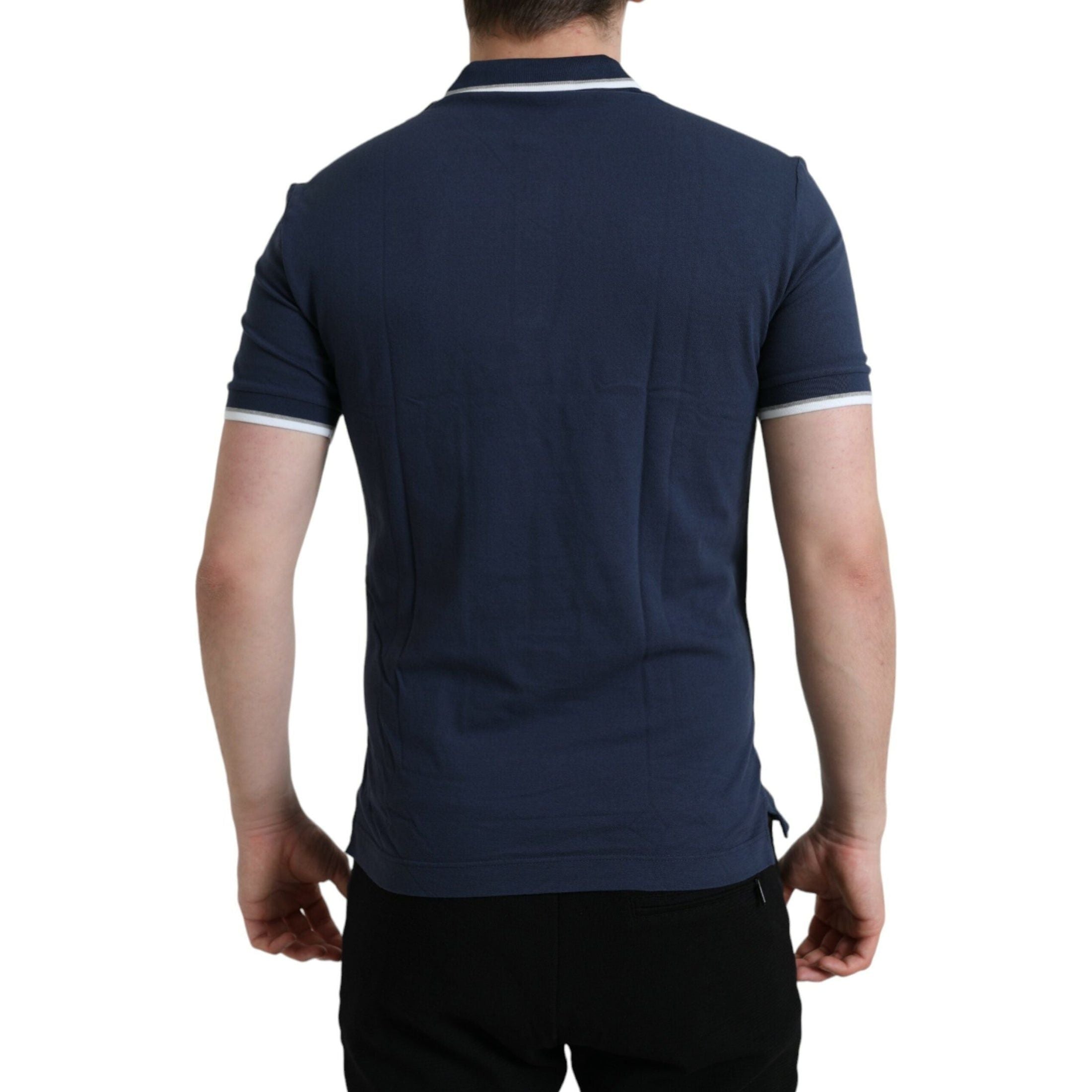 Elegant Crown Embroidered Polo T-Shirt