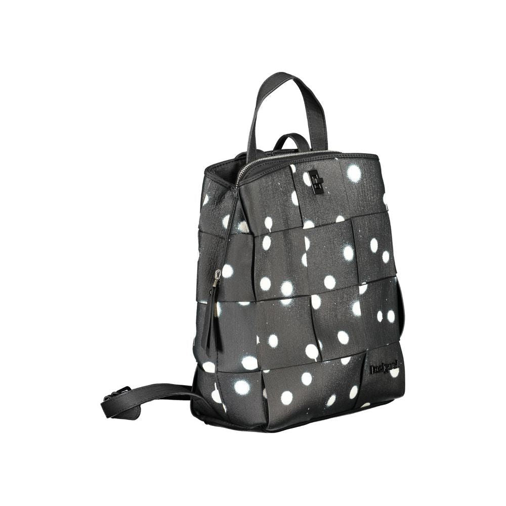 Black Polyethylene Backpack